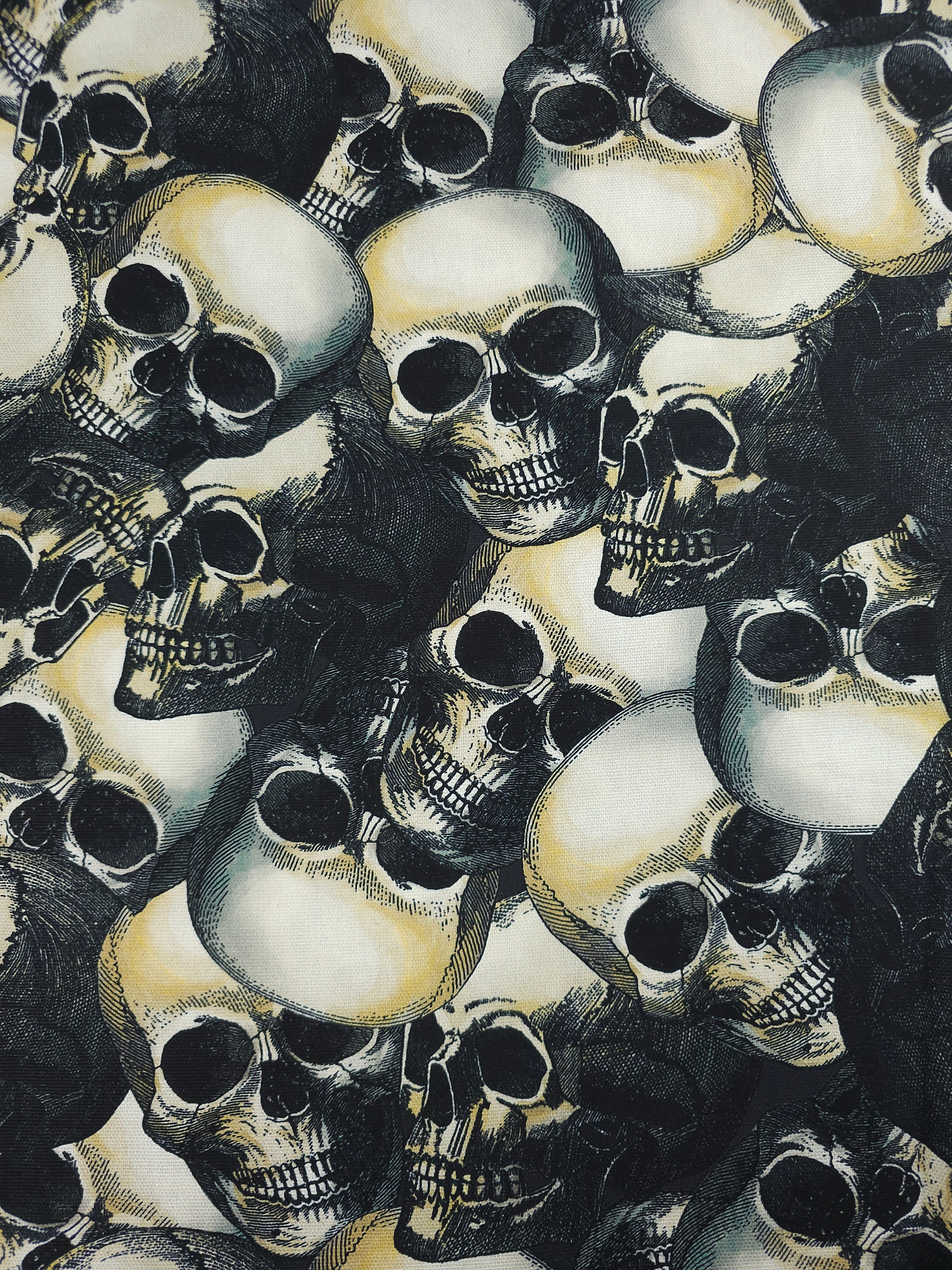 Skull Heads 100% Cotton Canvas - Joann