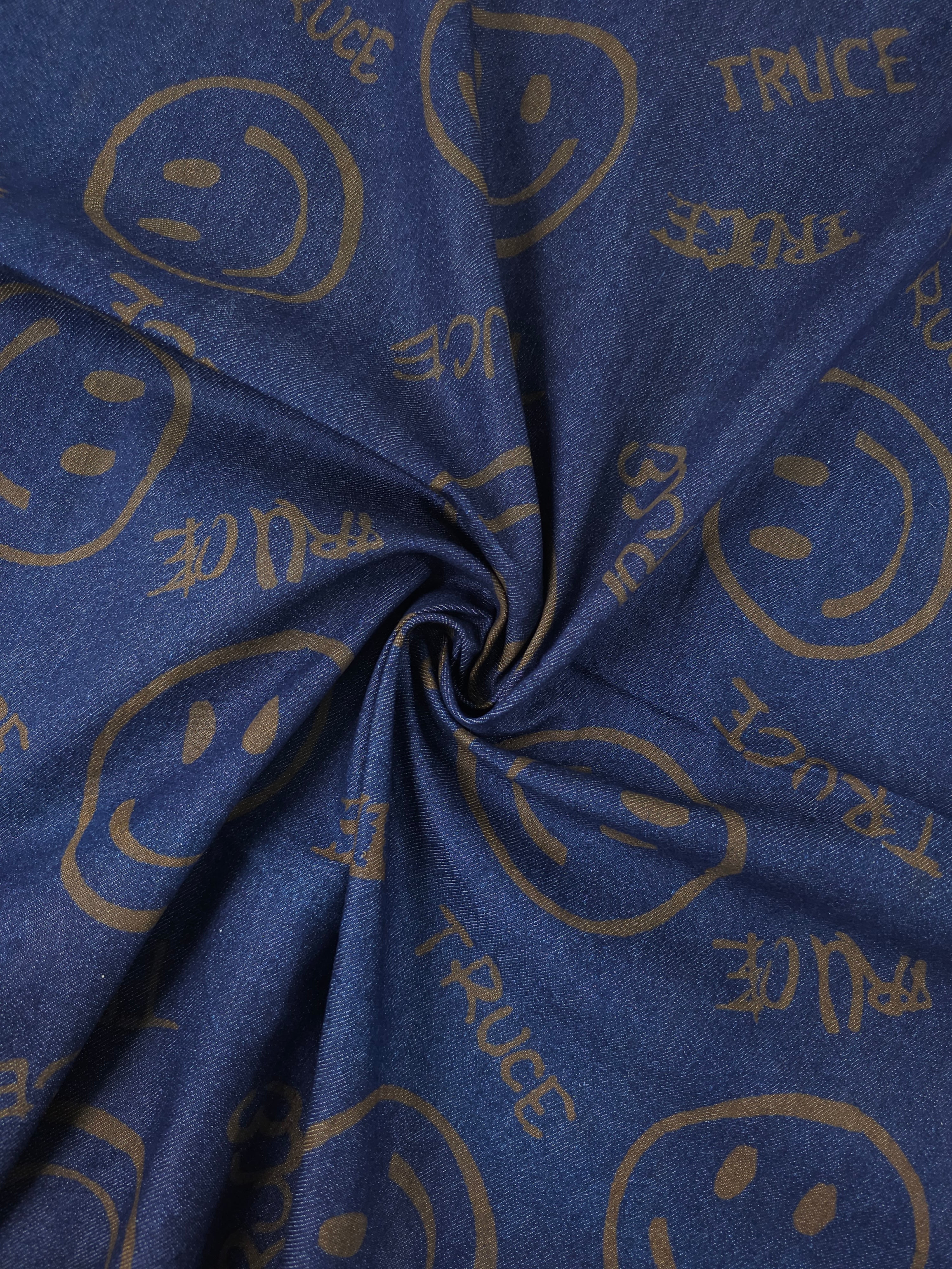 Indigo Navy Smiley Truce Denim
