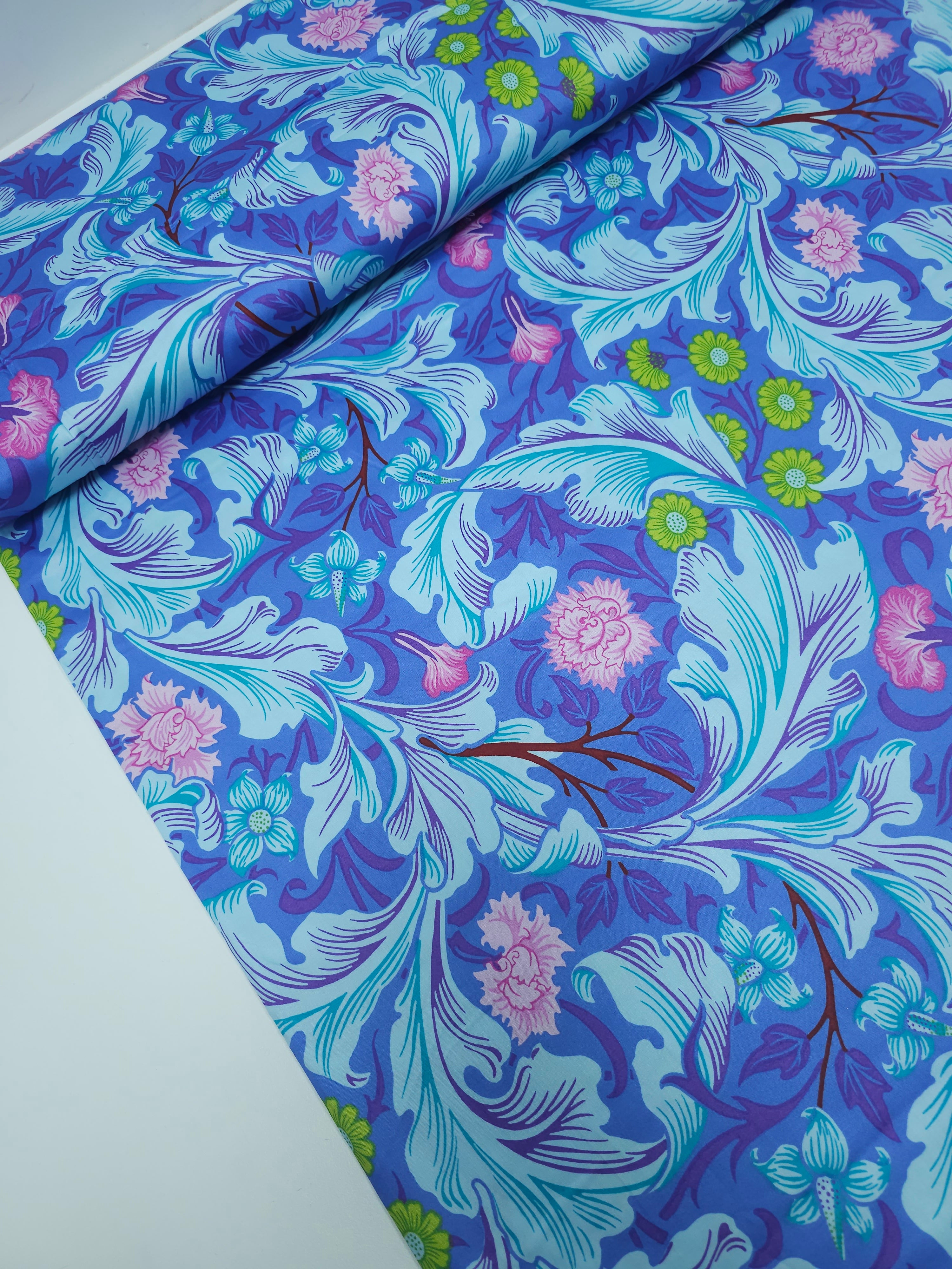 Floral Free Spirit Cotton Sateen 108" - Kaffe Fassett X William Morris *EXTRA WIDE*