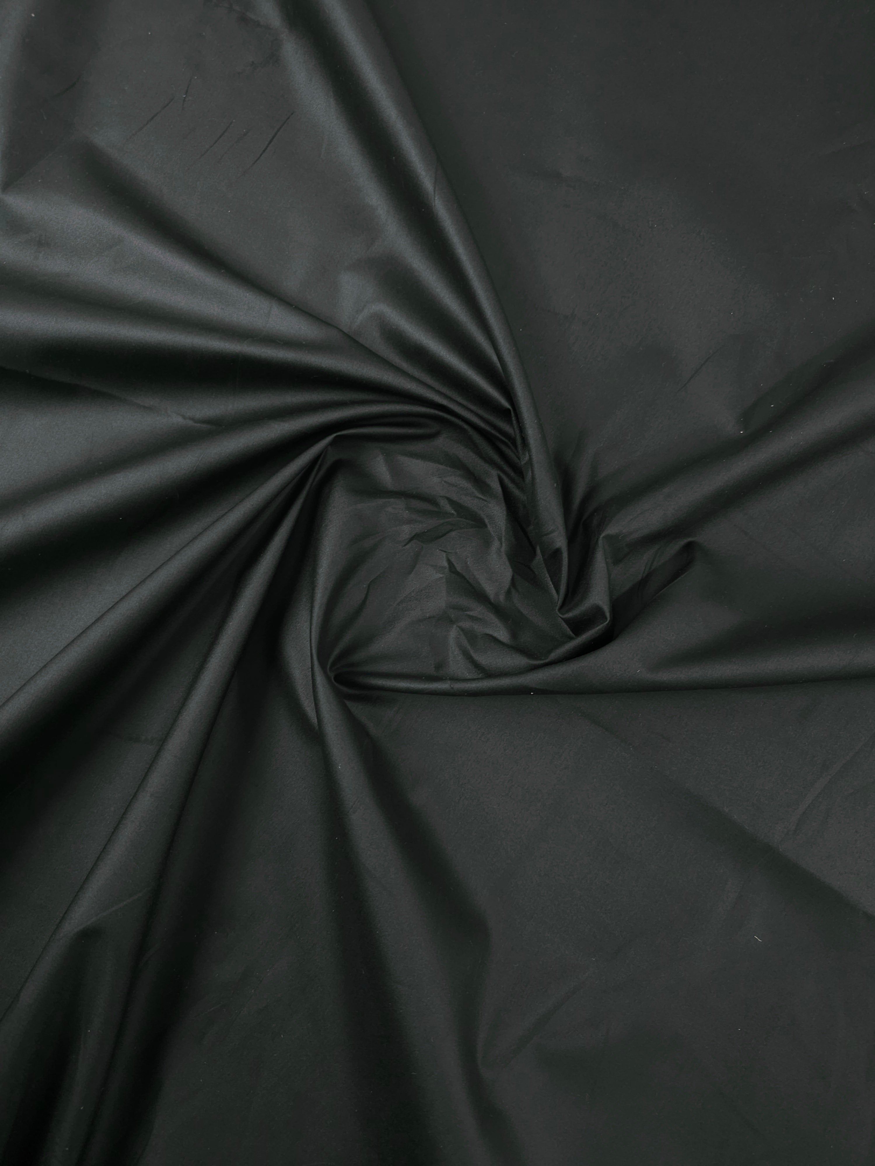 Greenish Black Wax Cotton