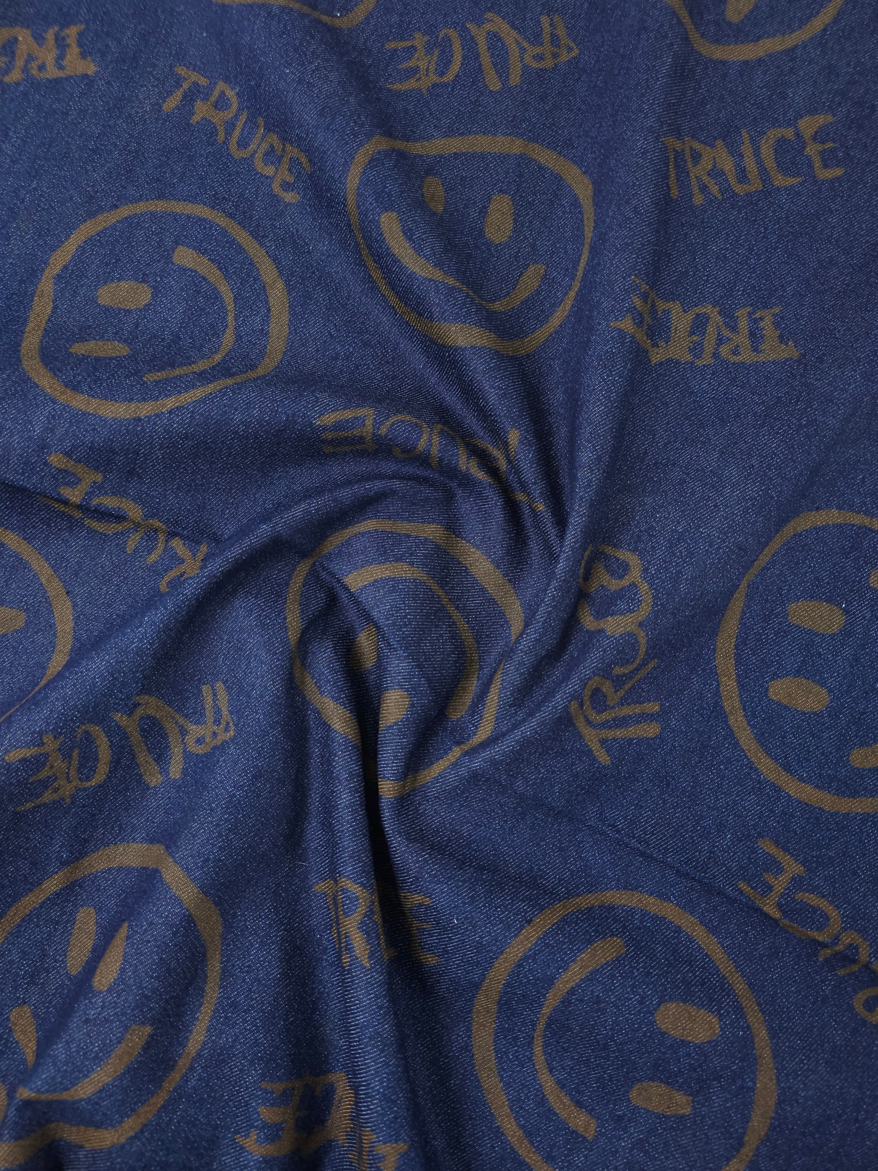 Indigo Navy Smiley Truce Denim