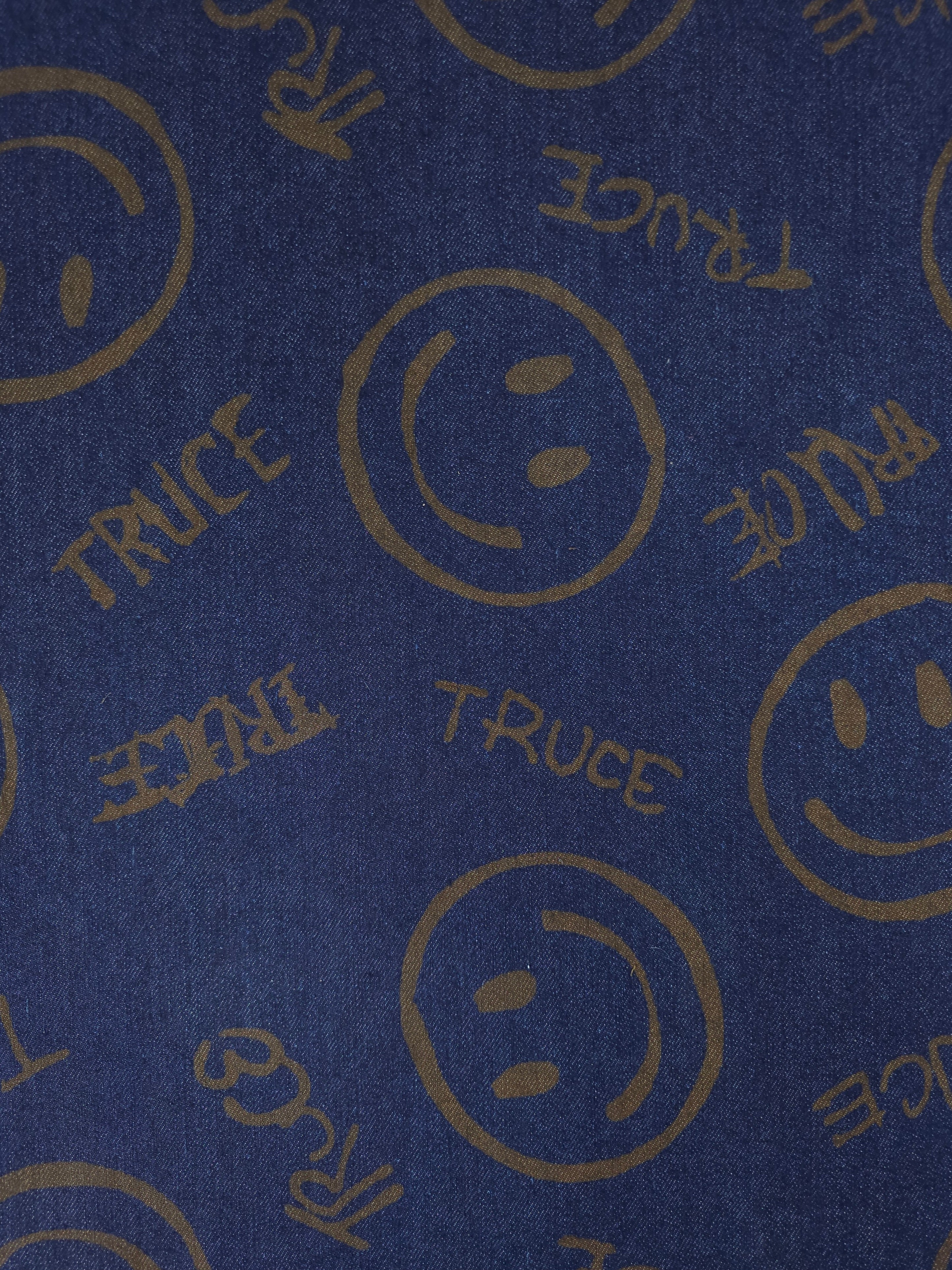 Indigo Navy Smiley Truce Denim