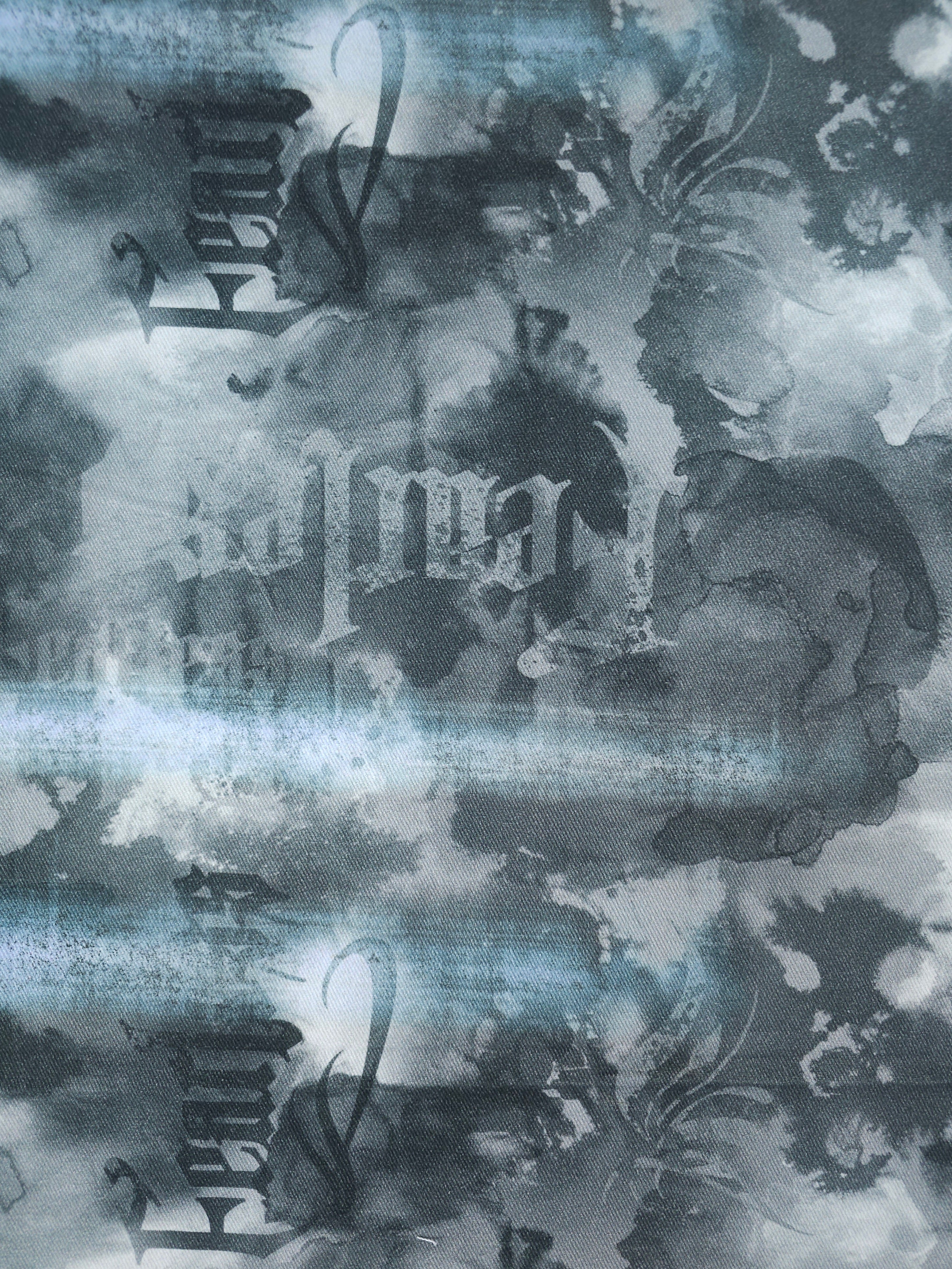 Gothic Fearless Washed Stripe Denim