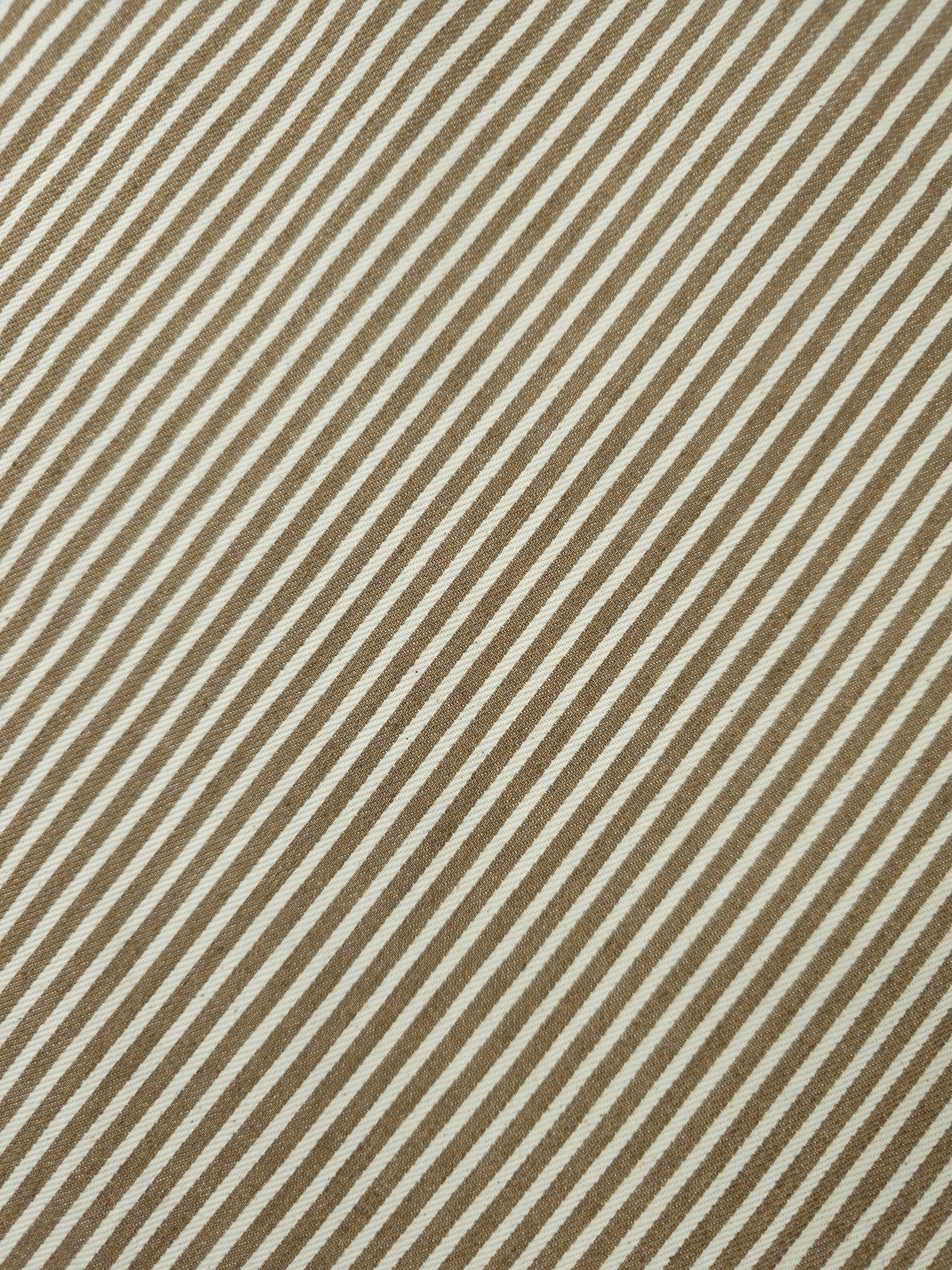 Sand/Ivory Stripe Denim