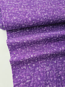  Purple Static Spot 100% Cotton