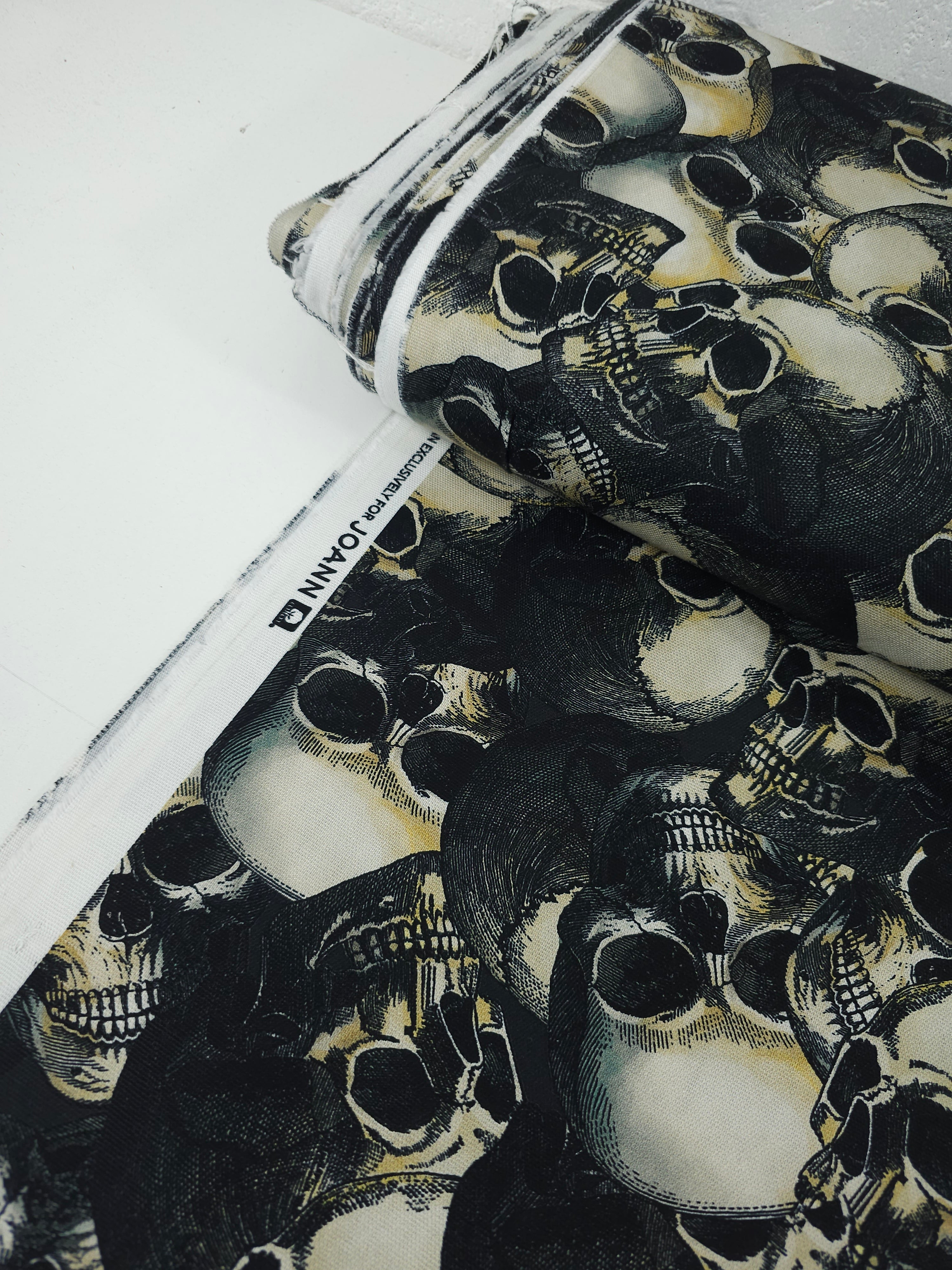 Skull Heads 100% Cotton Canvas - Joann