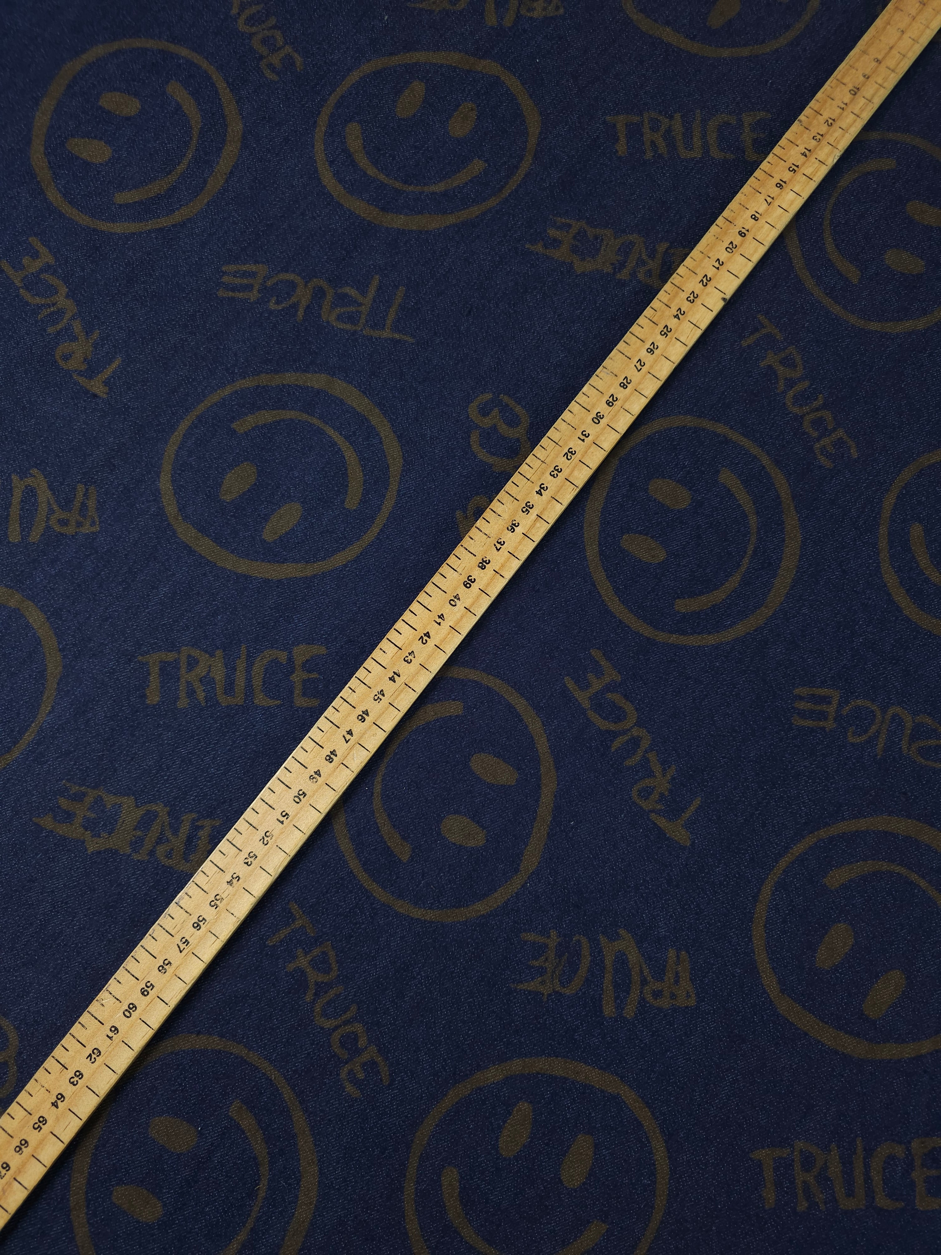 Indigo Navy Smiley Truce Denim