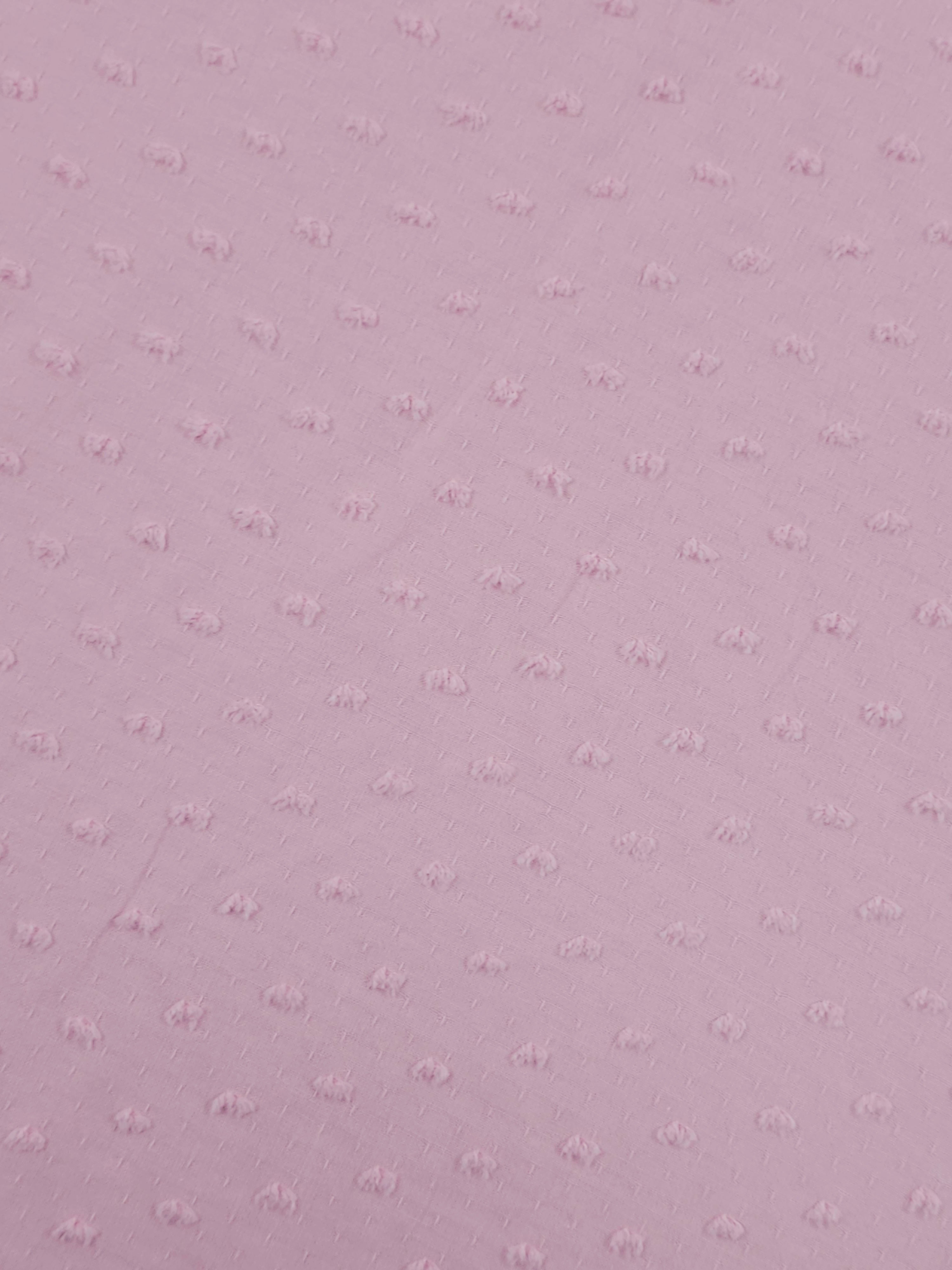 Pink Dobby Lightweight Cotton