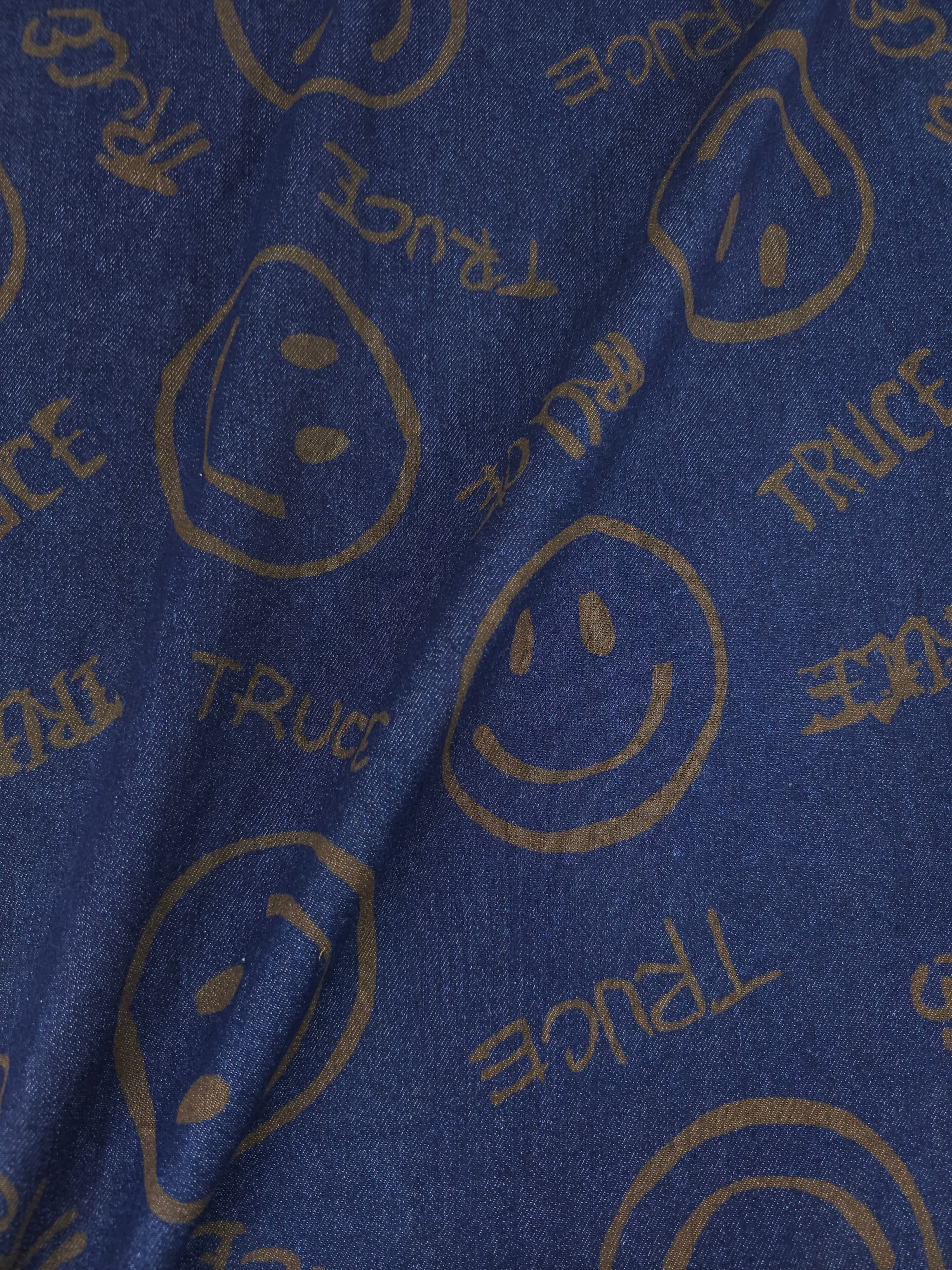 Indigo Navy Smiley Truce Denim