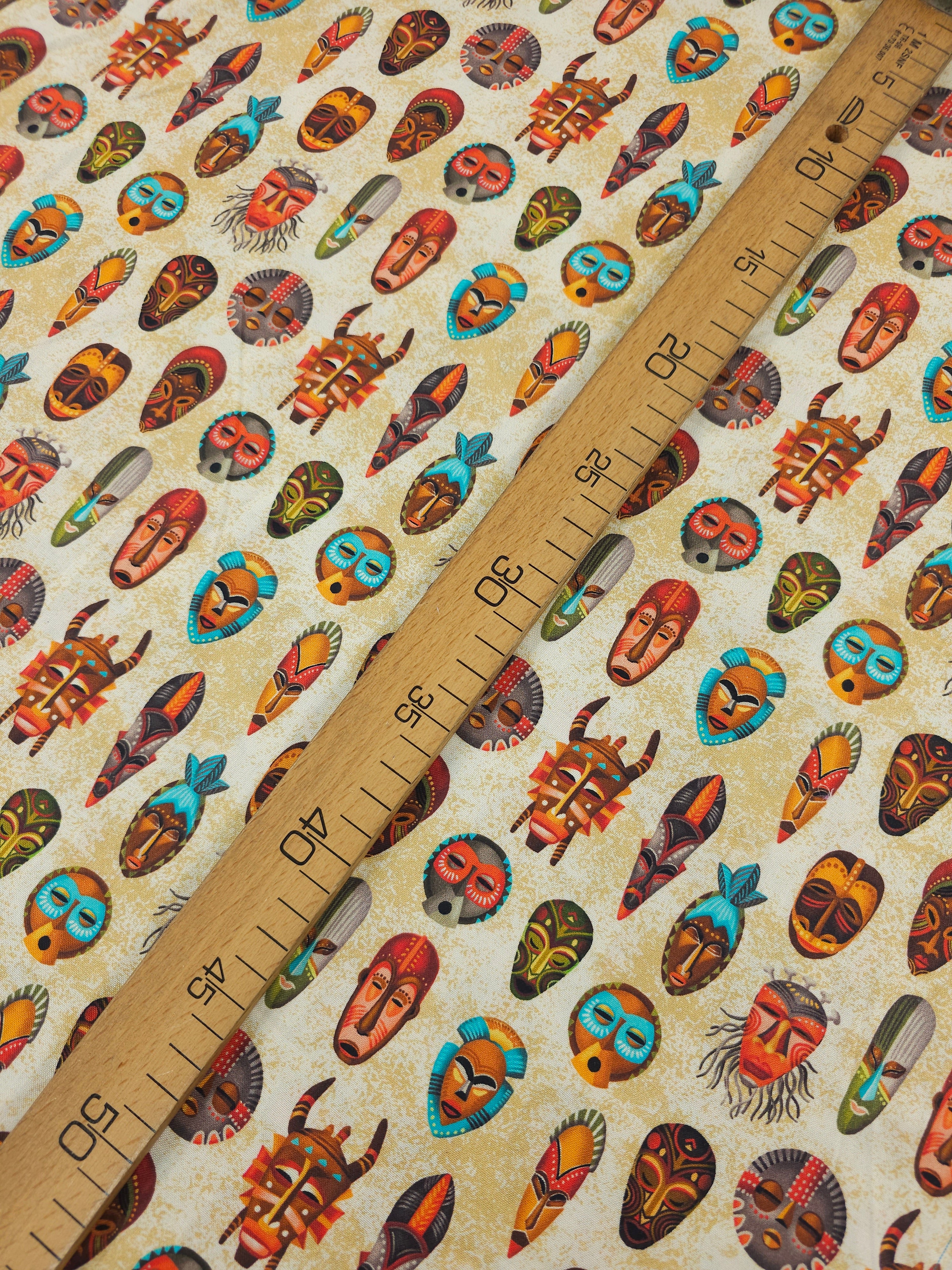 Indigenous Masks 100% Cotton - Michael Miller