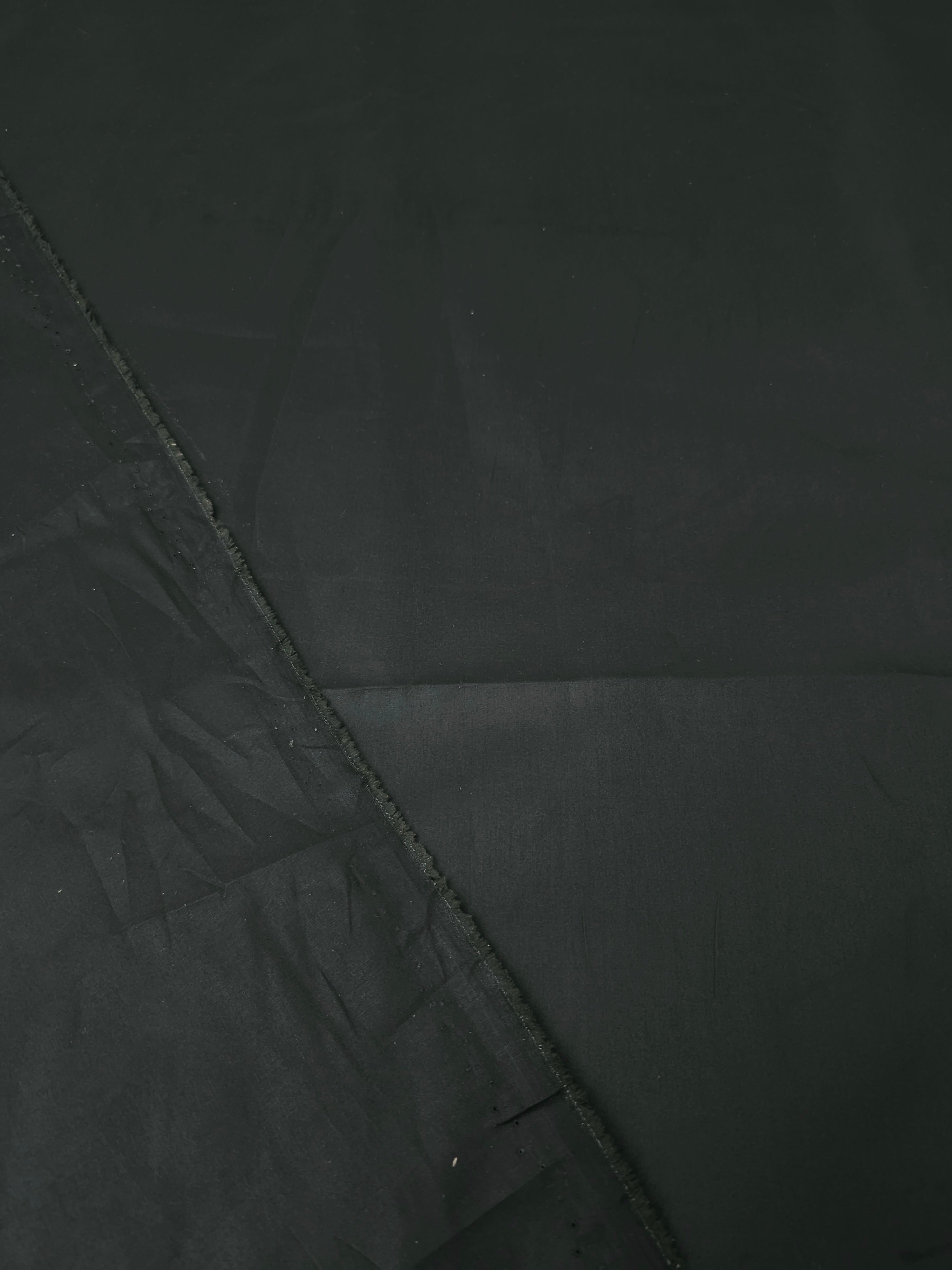 Greenish Black Wax Cotton