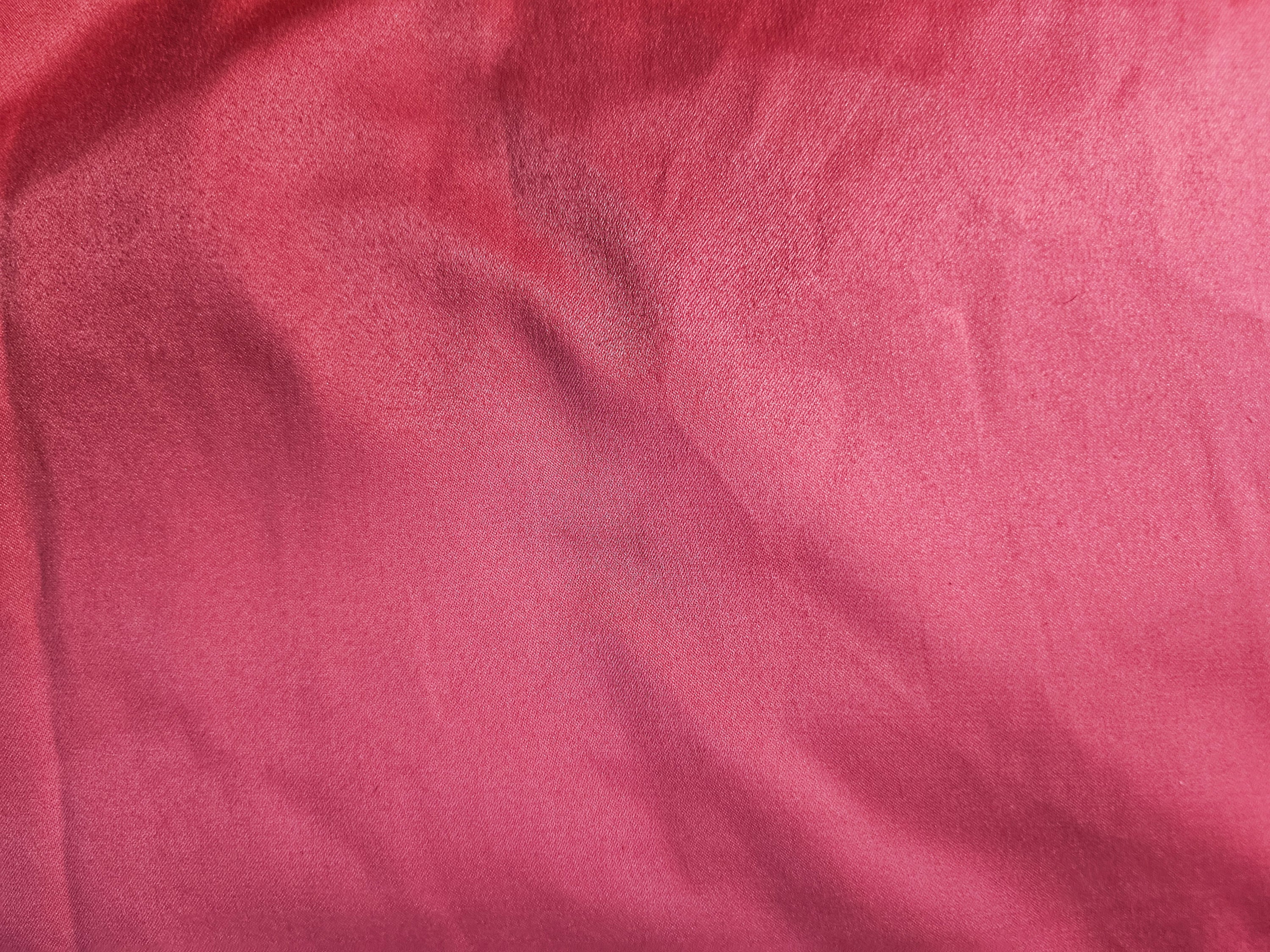 Red Cotton Satin - 1.5m Piece