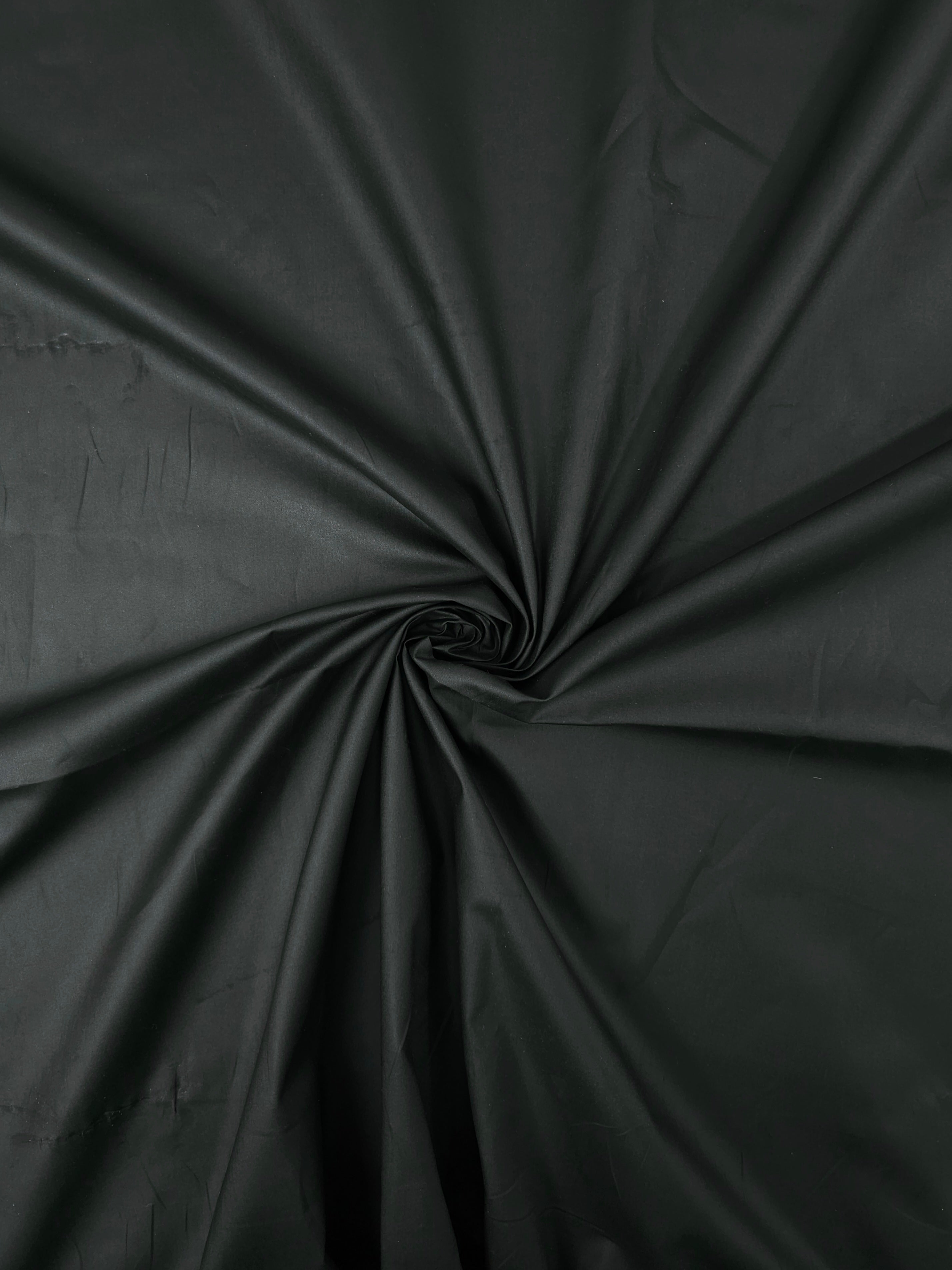 Greenish Black Wax Cotton