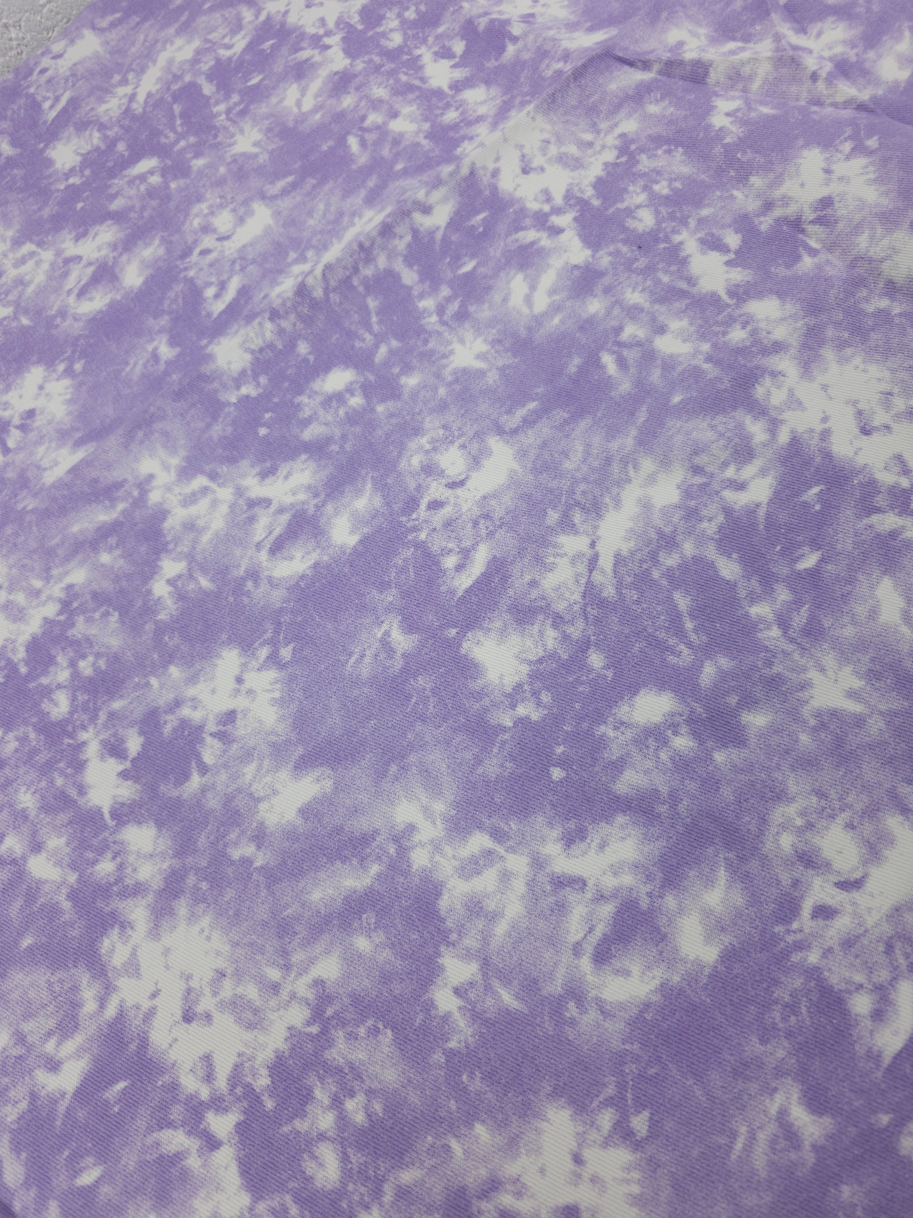 Light Purple Marble Denim