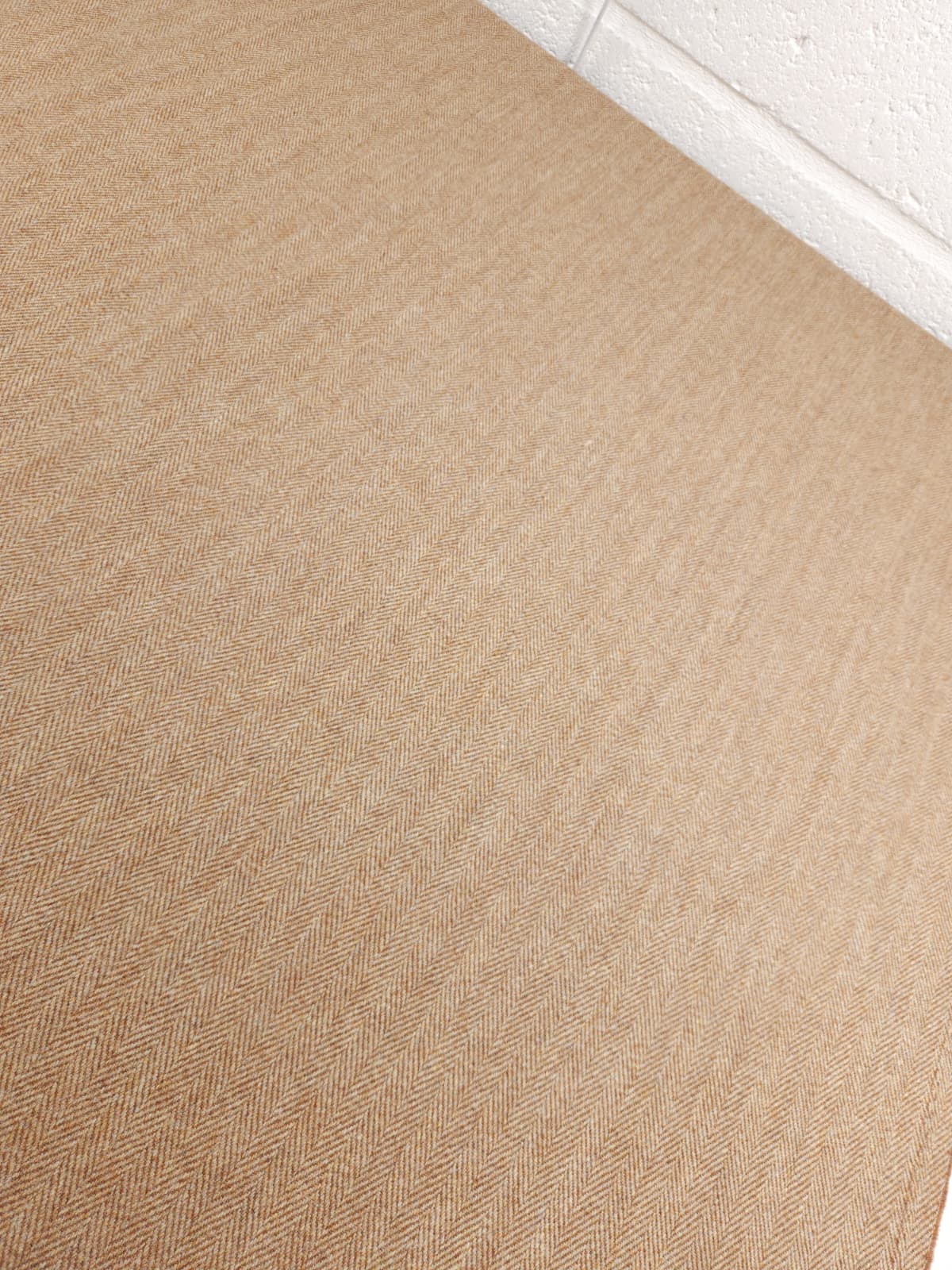 Goldie Beige Herringbone 100% Wool *ABRAHAM MOON*