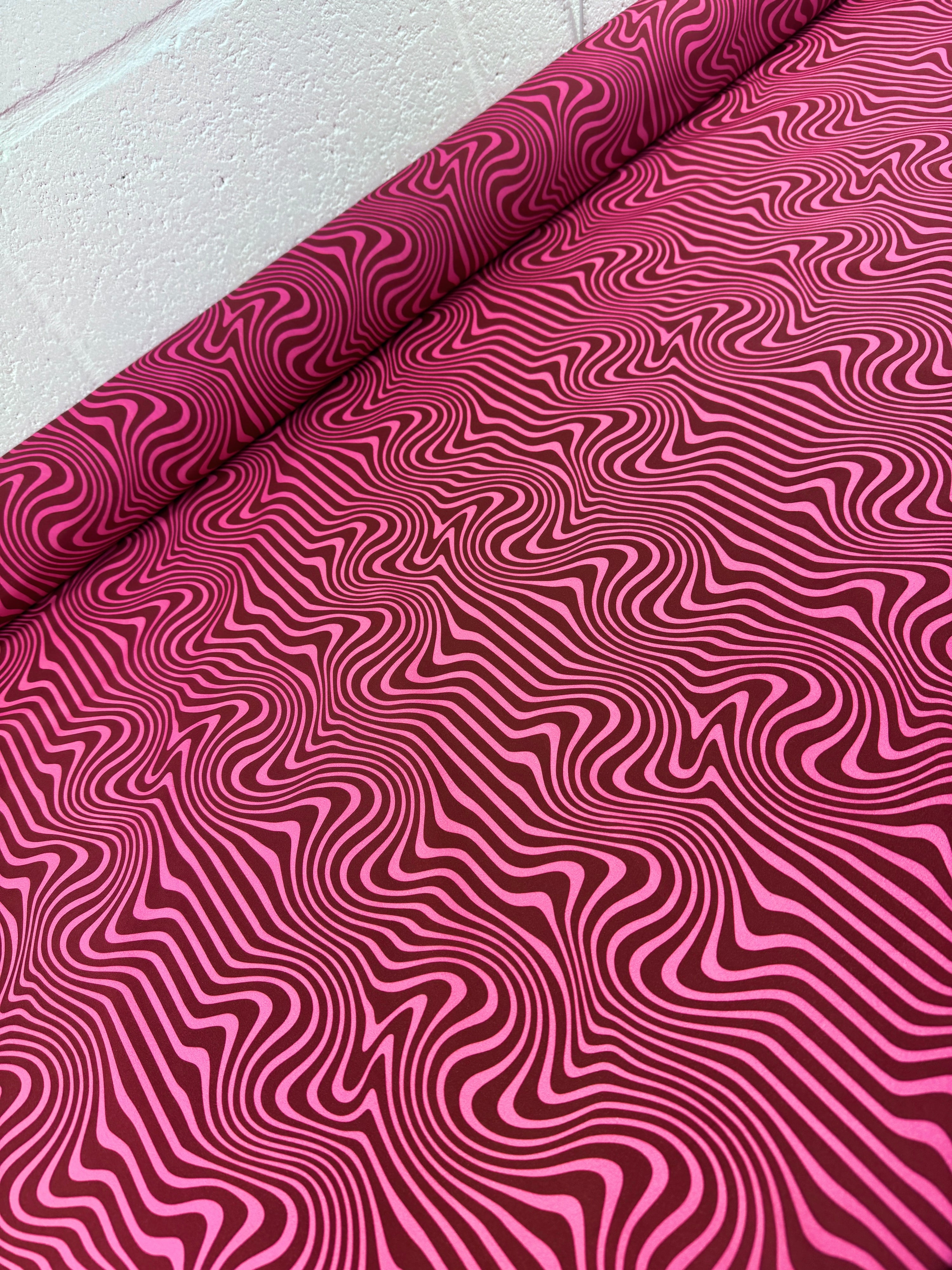 Berry Illusion Cotton Poplin