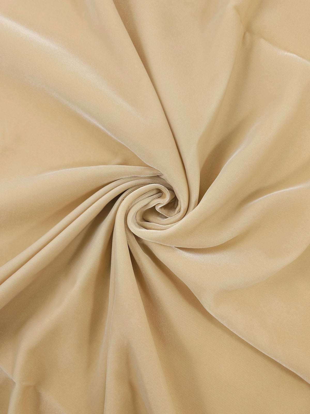 Vanilla Cream Viscose Acetate Velvet