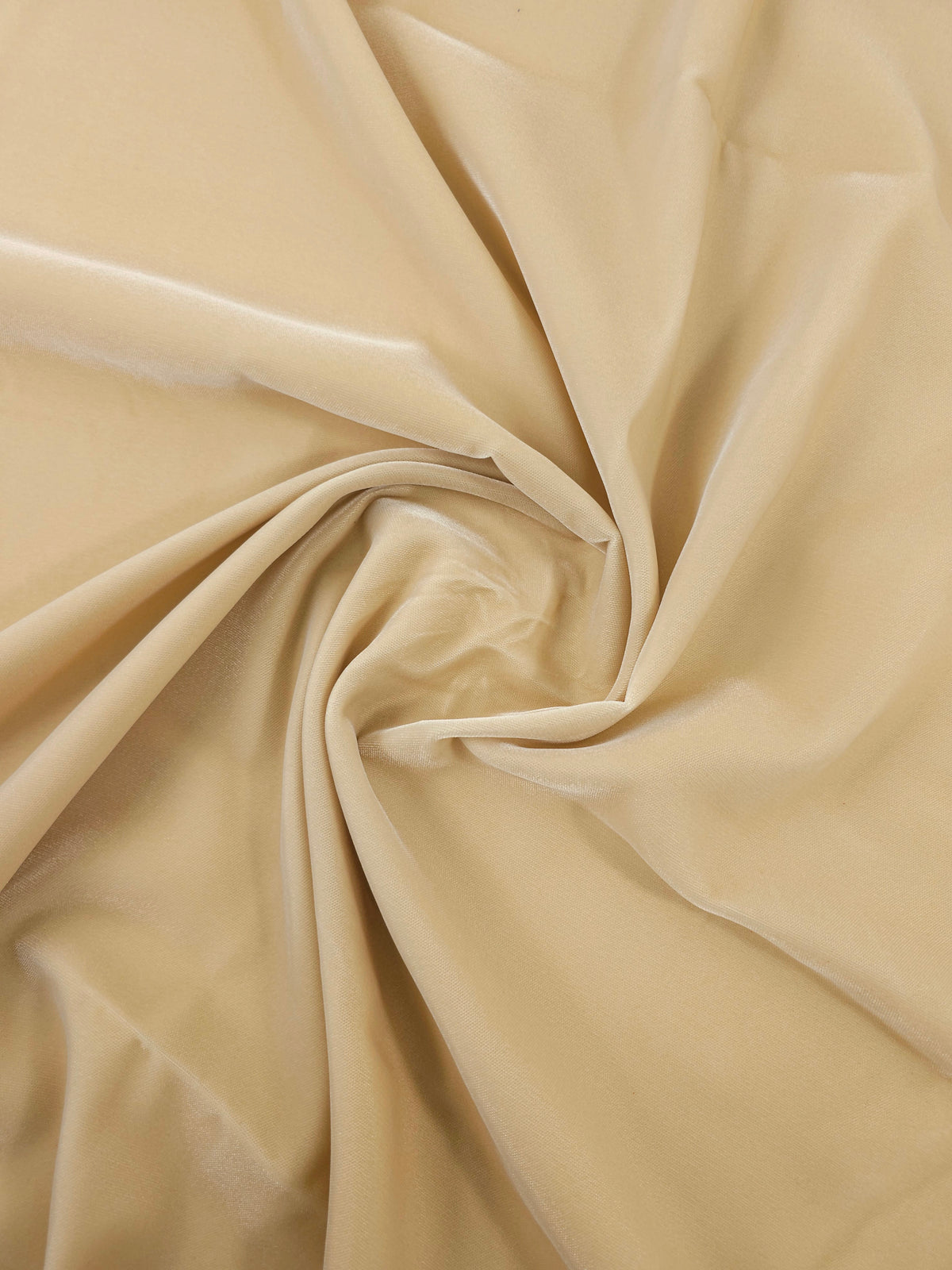 Vanilla Cream Viscose Acetate Velvet