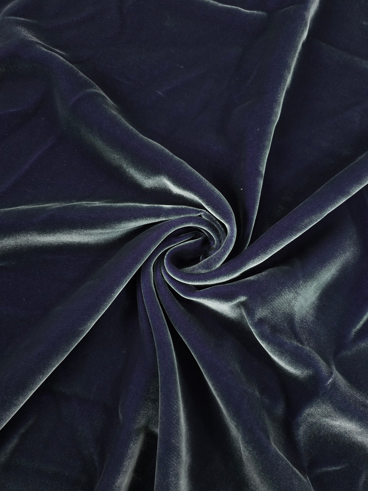 Purple/Misty Teal Viscose Acetate Velvet