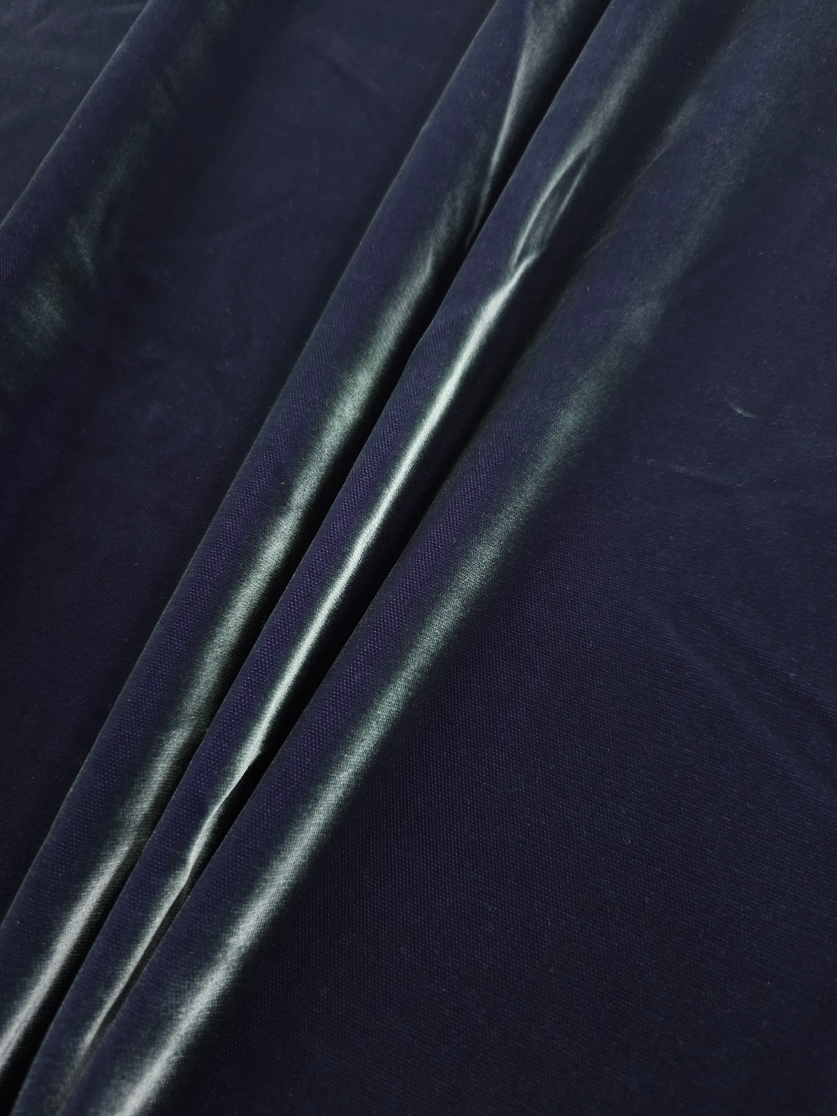 Purple/Misty Teal Viscose Acetate Velvet