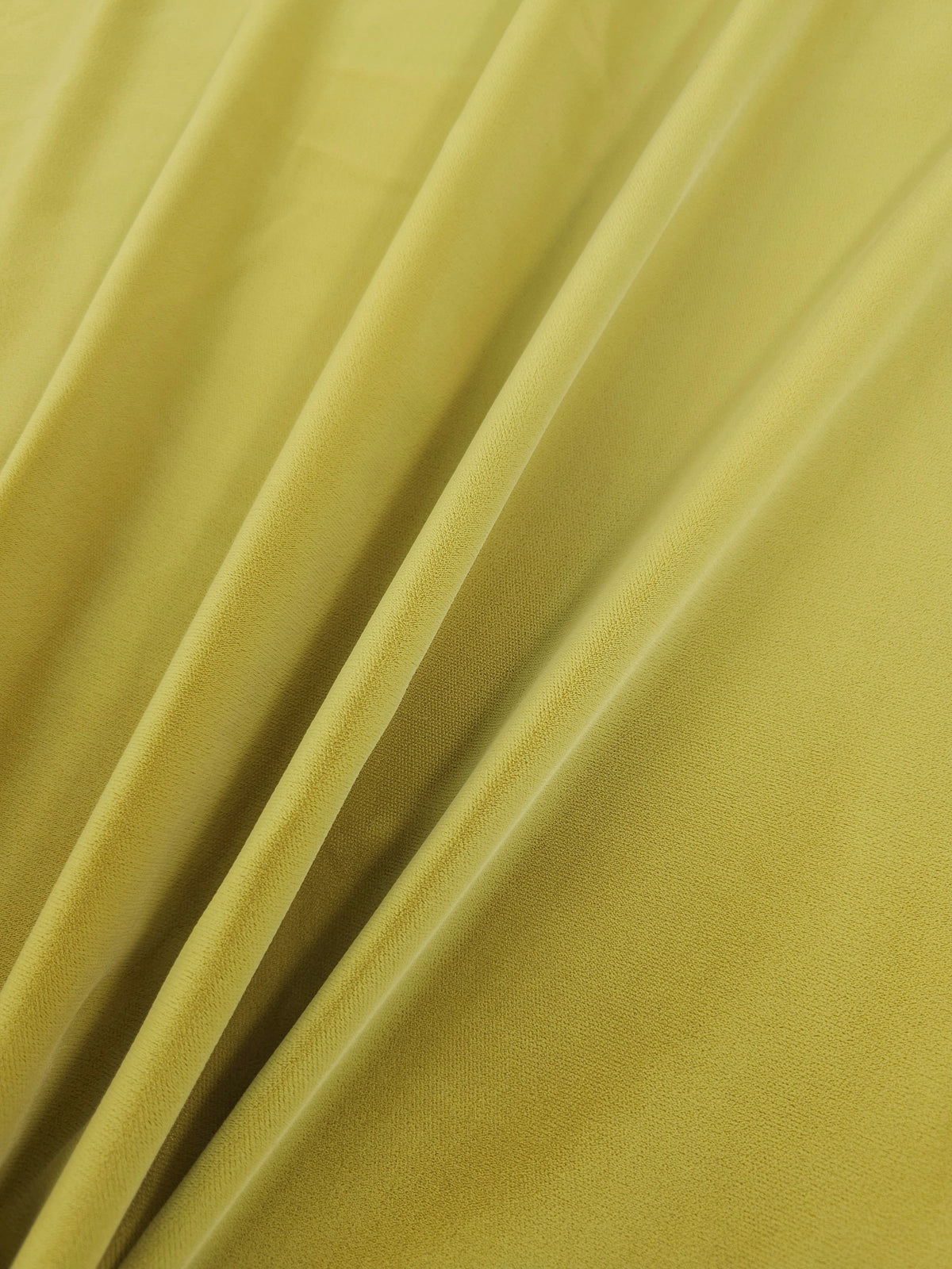 Mustard Yellow Viscose Acetate Velvet