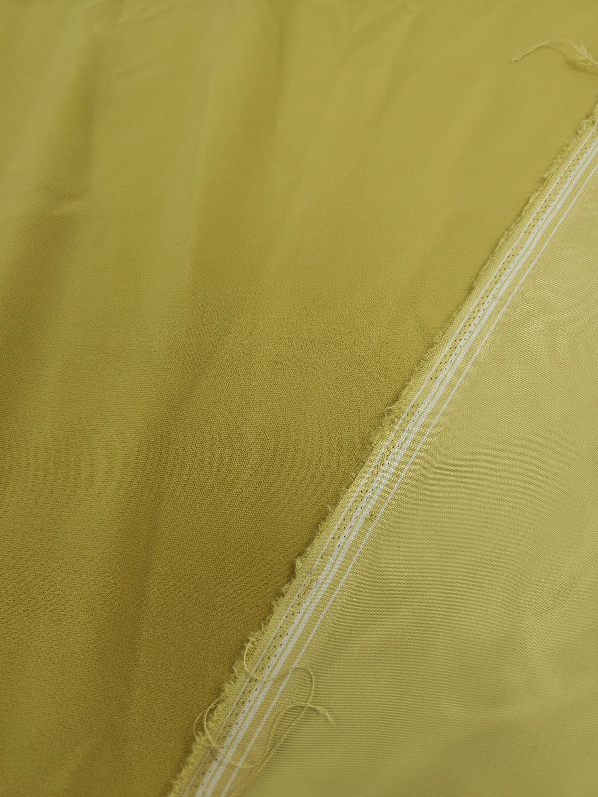Mustard Yellow Viscose Acetate Velvet