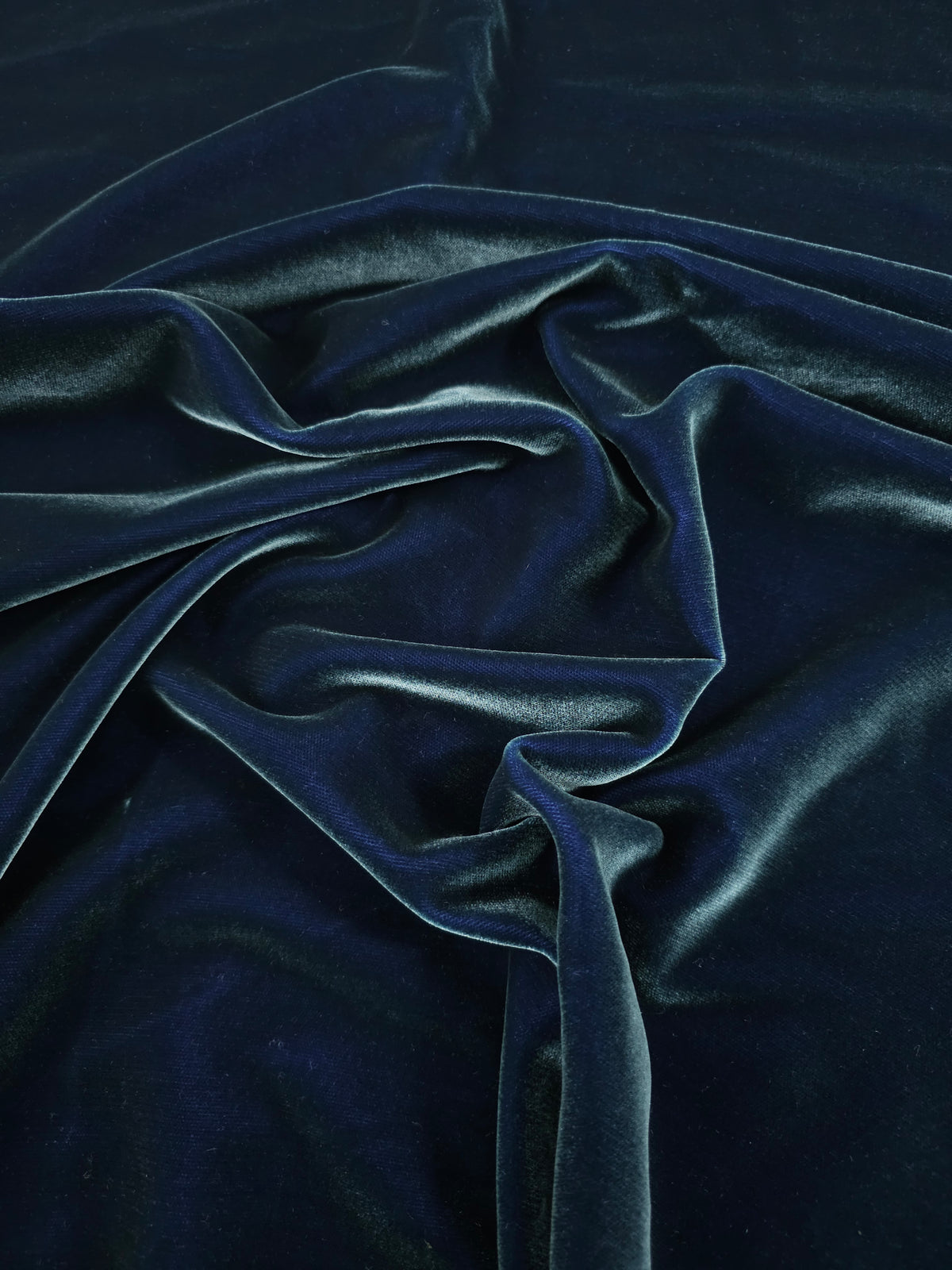 Teal/Lavender Viscose Acetate Velvet