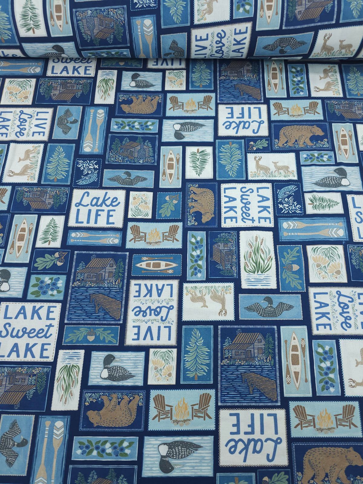 Blue Lake Life 100% Cotton
