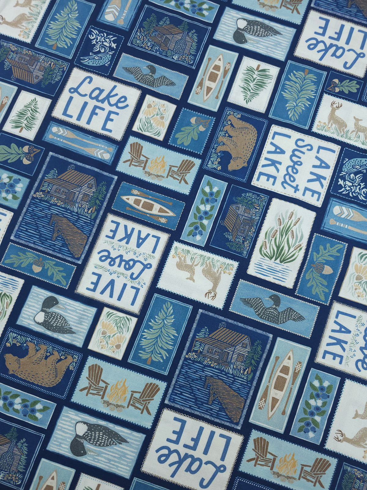 Blue Lake Life 100% Cotton