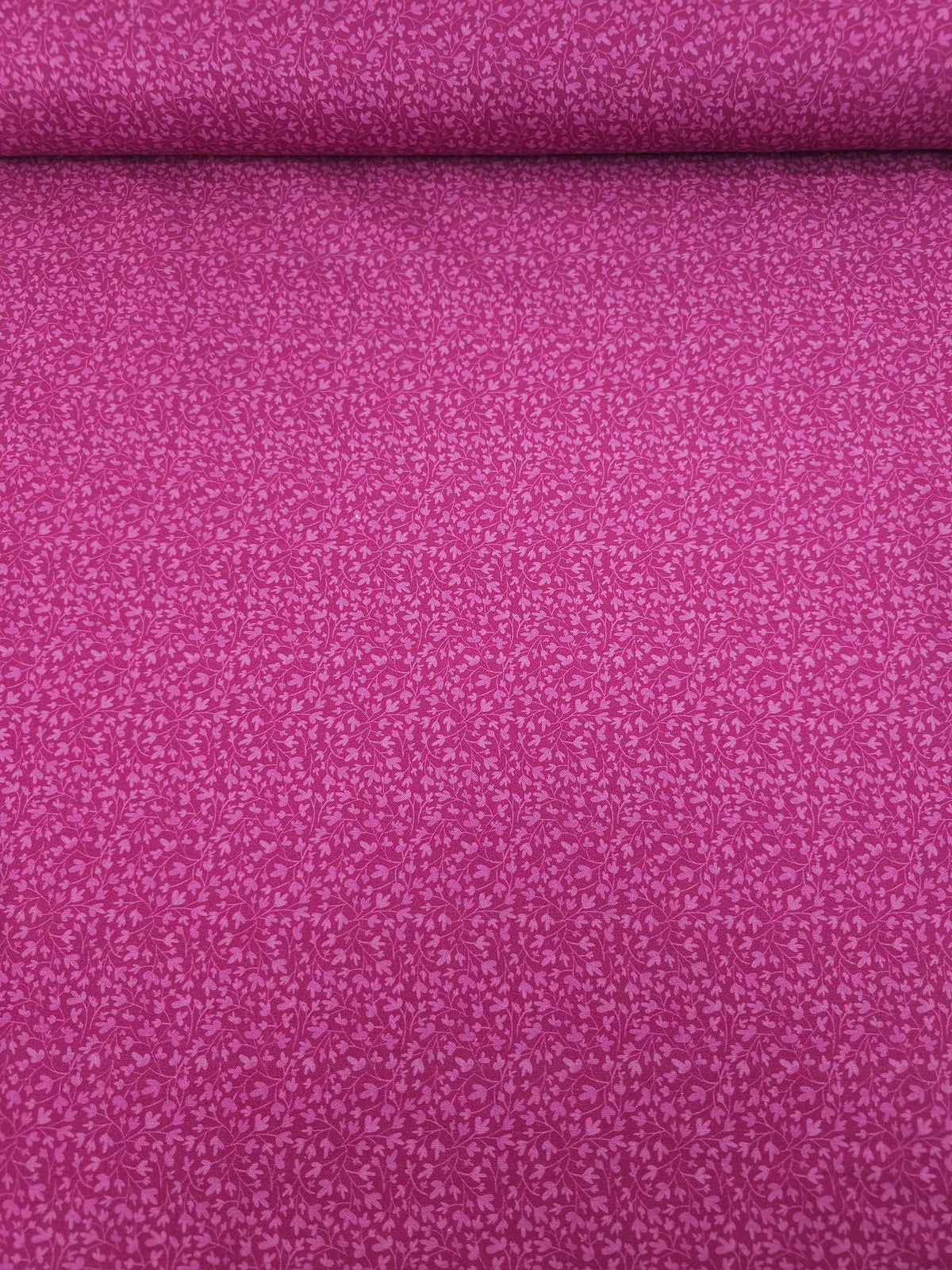 Magenta Whimsy Floral Twine 100% Cotton