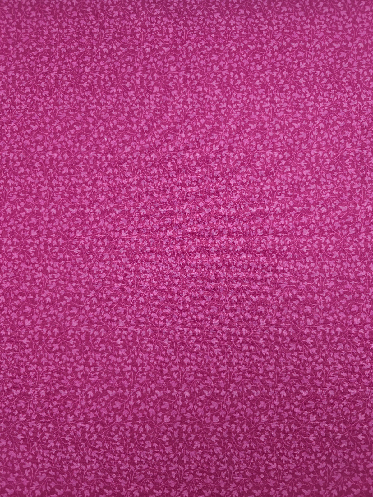 Magenta Whimsy Floral Twine 100% Cotton