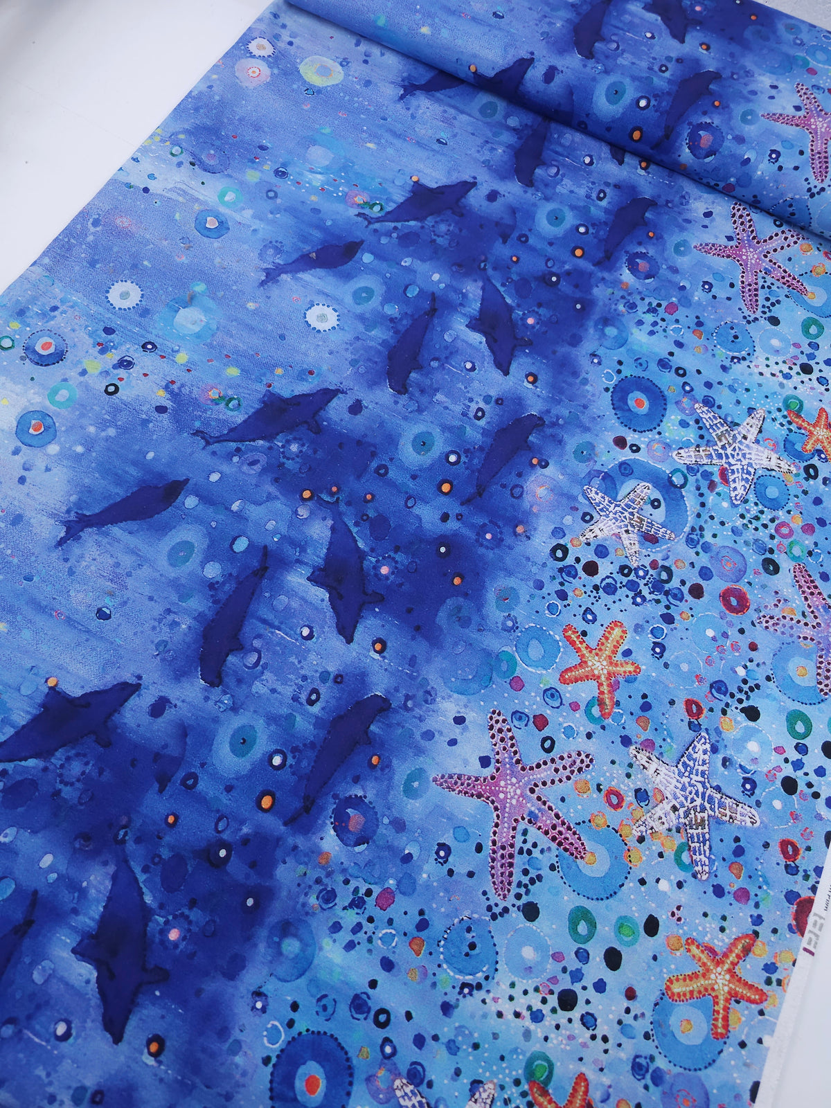 Wild Sea Waters 100% Cotton