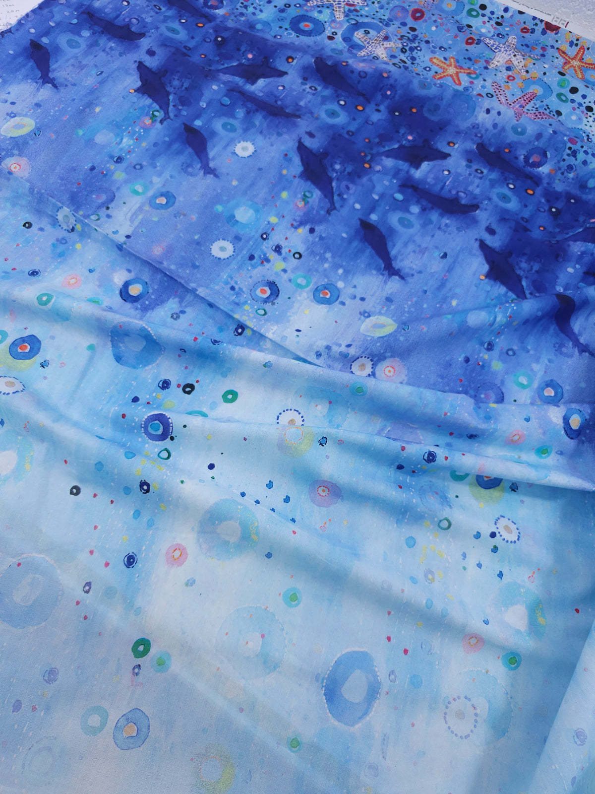Wild Sea Waters 100% Cotton