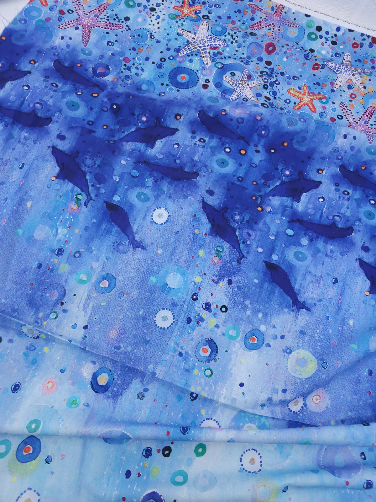Wild Sea Waters 100% Cotton