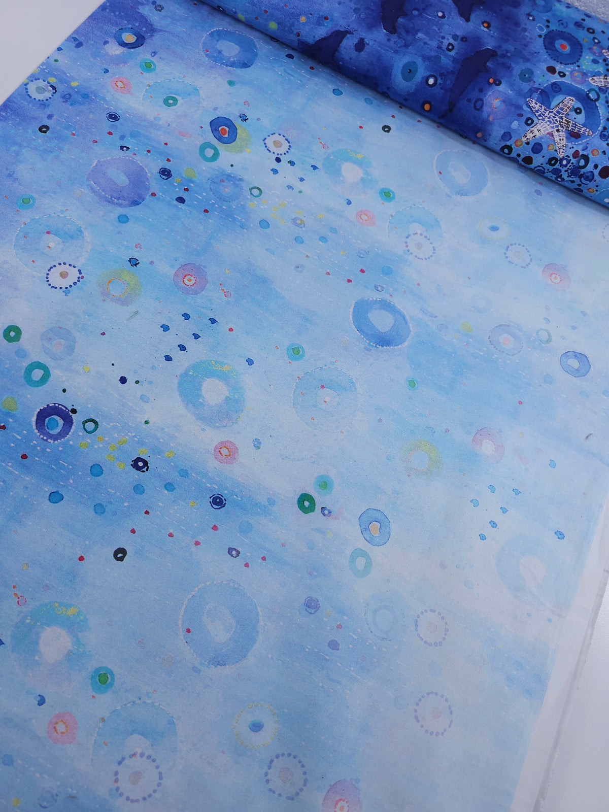 Wild Sea Waters 100% Cotton
