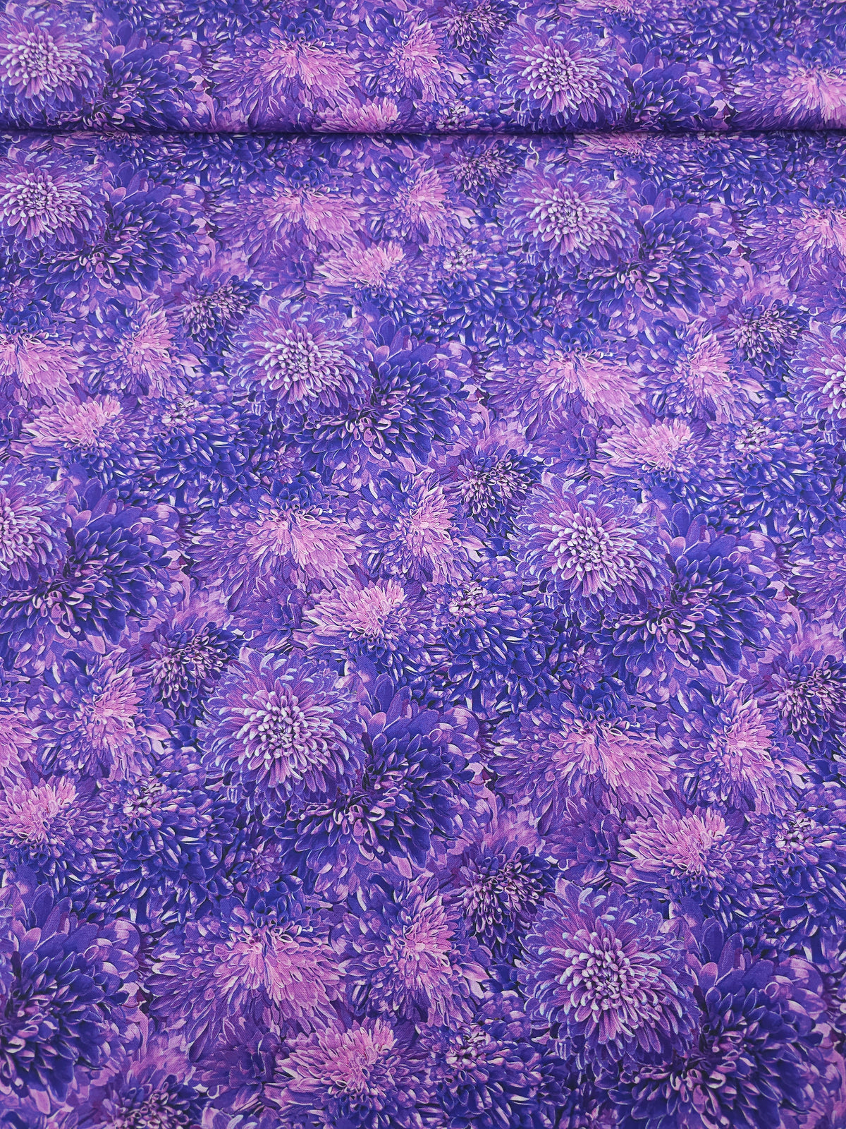 Purple Fleurs Garden Delight 100% Cotton