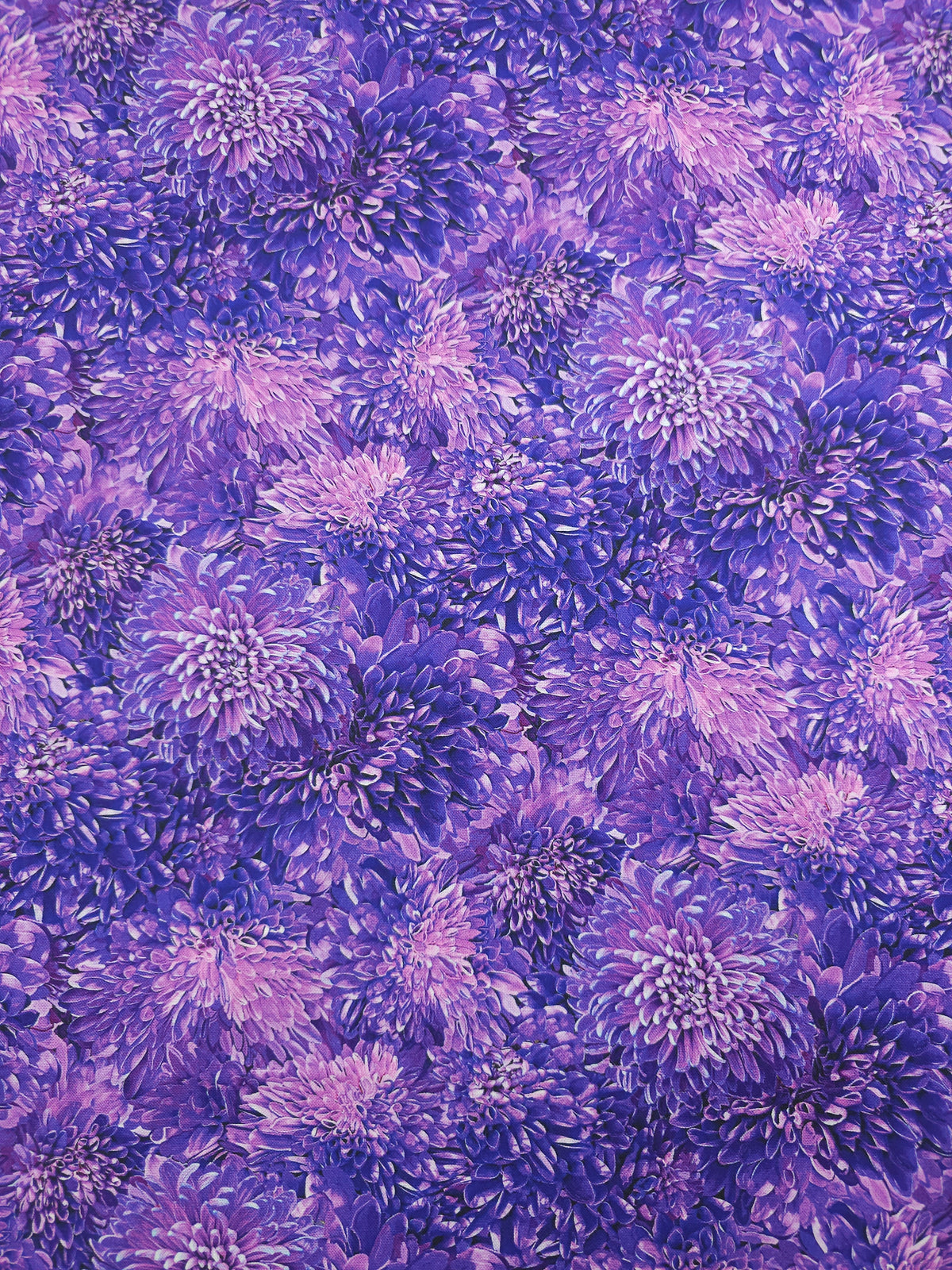Purple Fleurs Garden Delight 100% Cotton