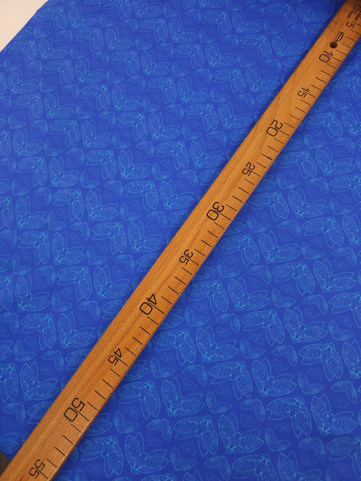 Blue Nocturnal Moths 100% Cotton - Free Spirit