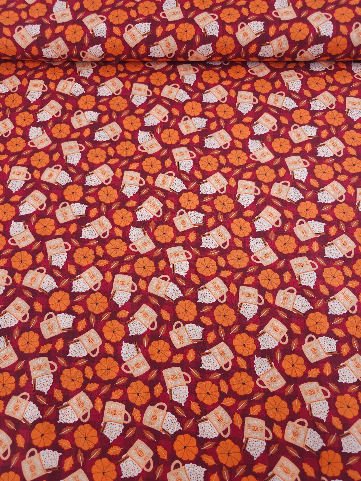 Pumpkin Latte 100% Cotton