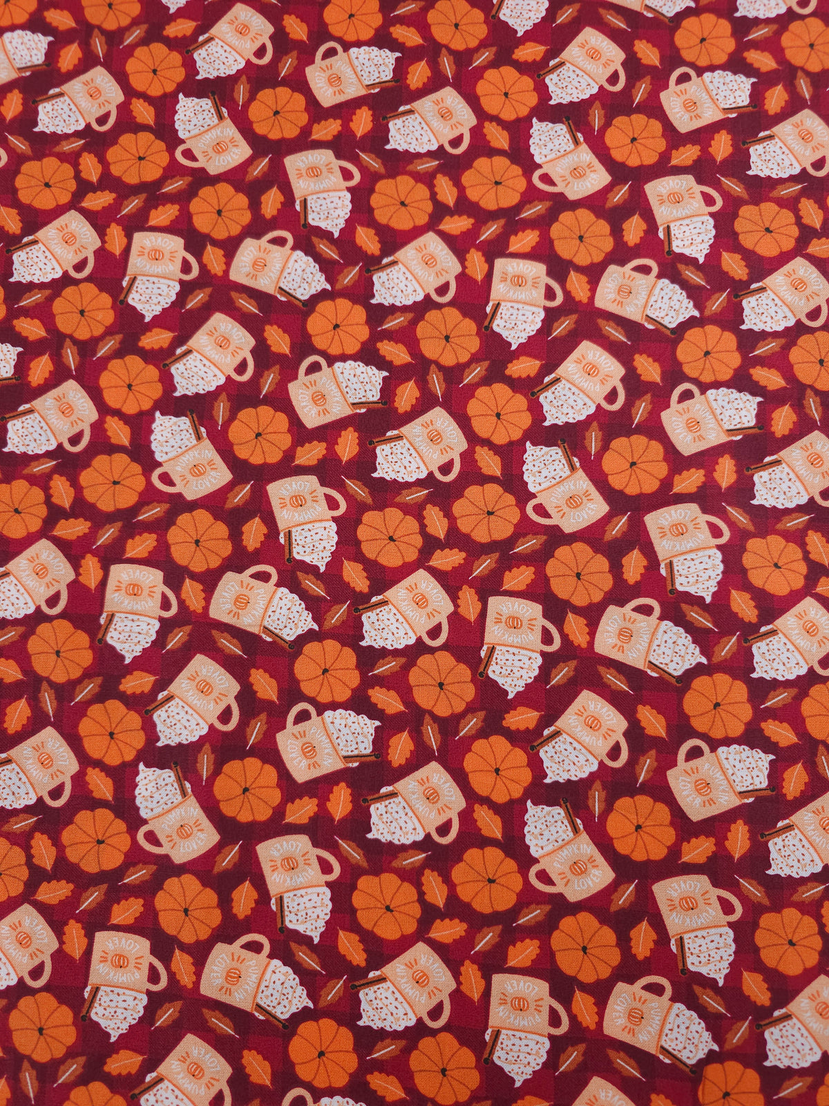 Pumpkin Latte 100% Cotton