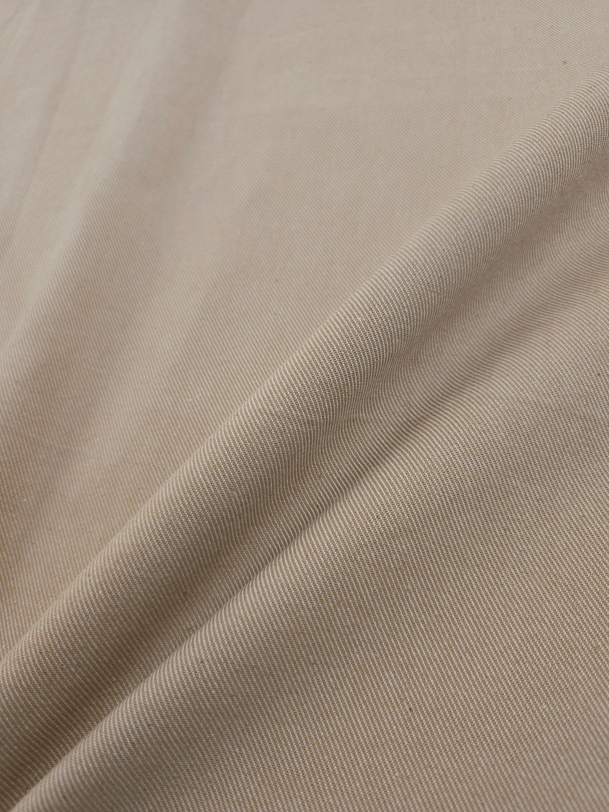Oaty Beige Twill Denim
