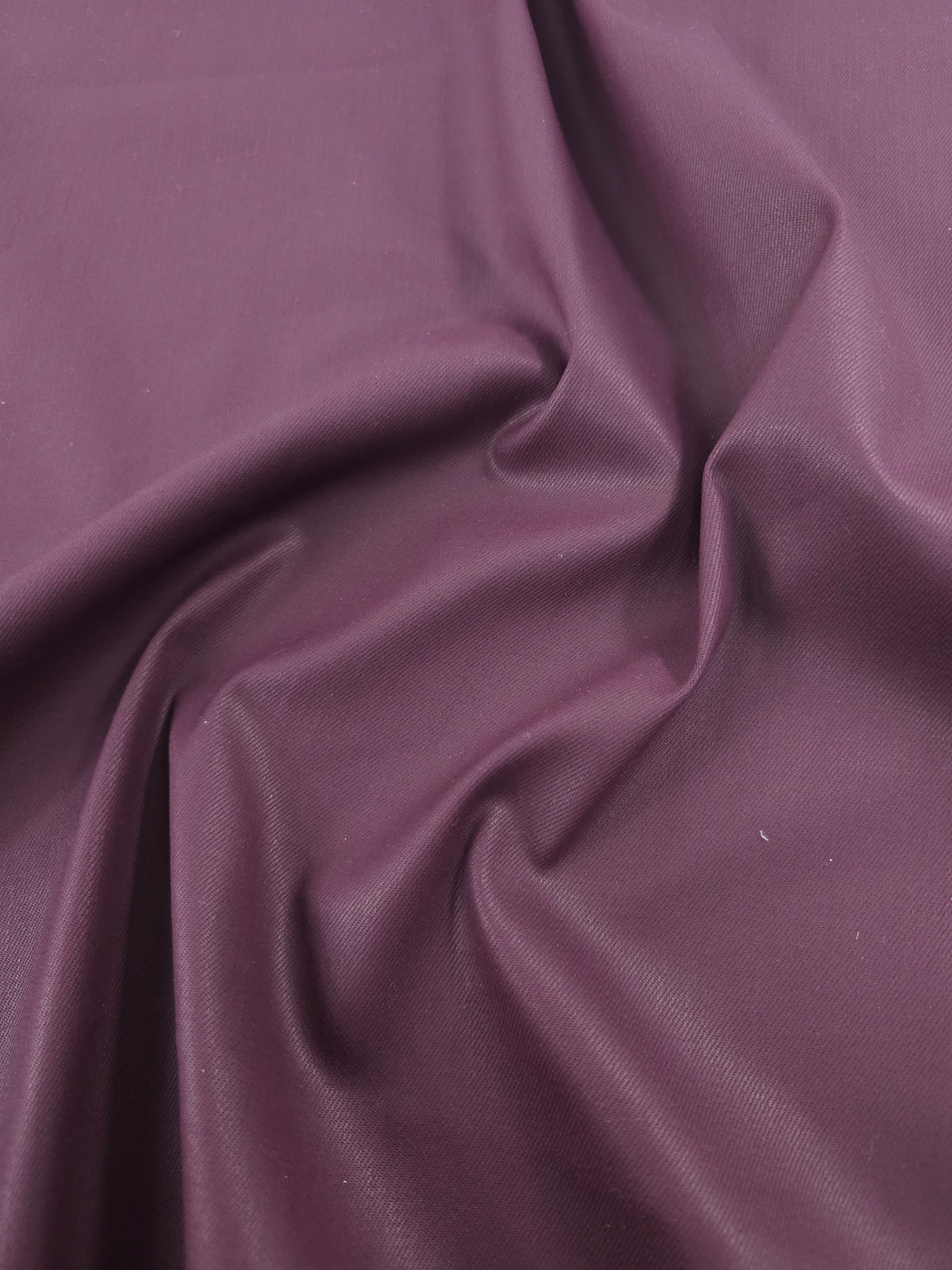 Aubergine Wax Denim