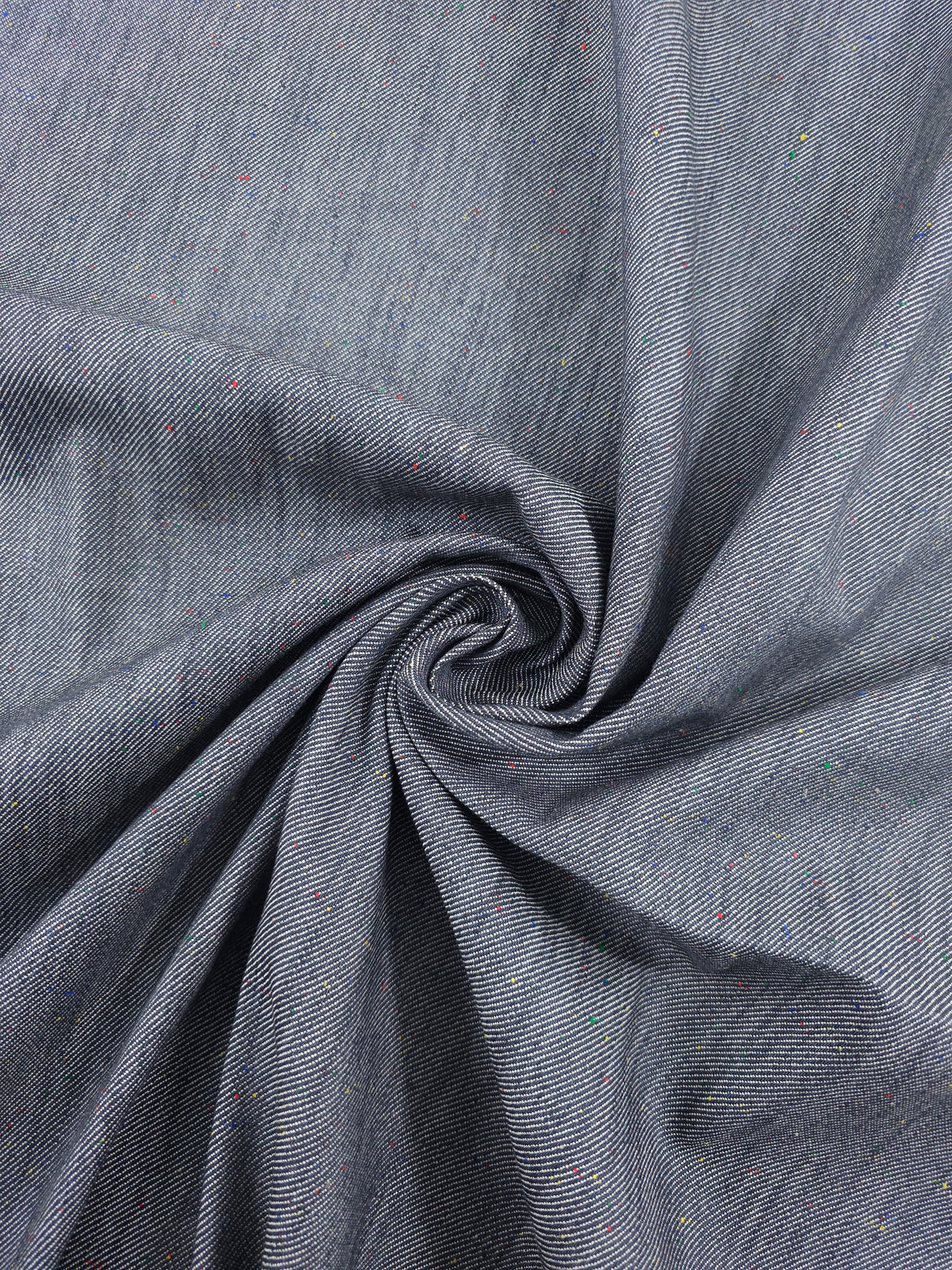 Hale Blue Washed Multicolour Speckle Denim