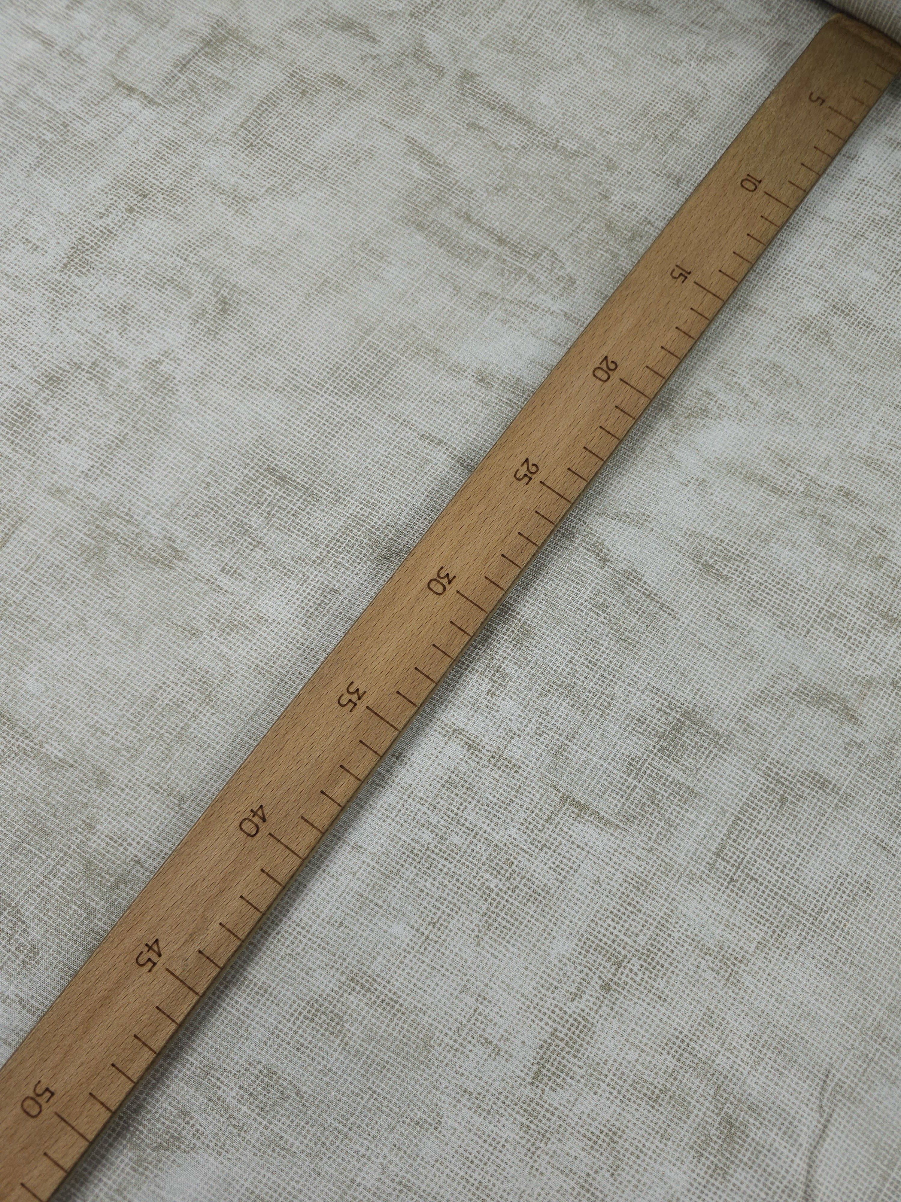 Taupe Washed Grid 100% Cotton 102" - Robert Kaufman *EXTRA WIDE*