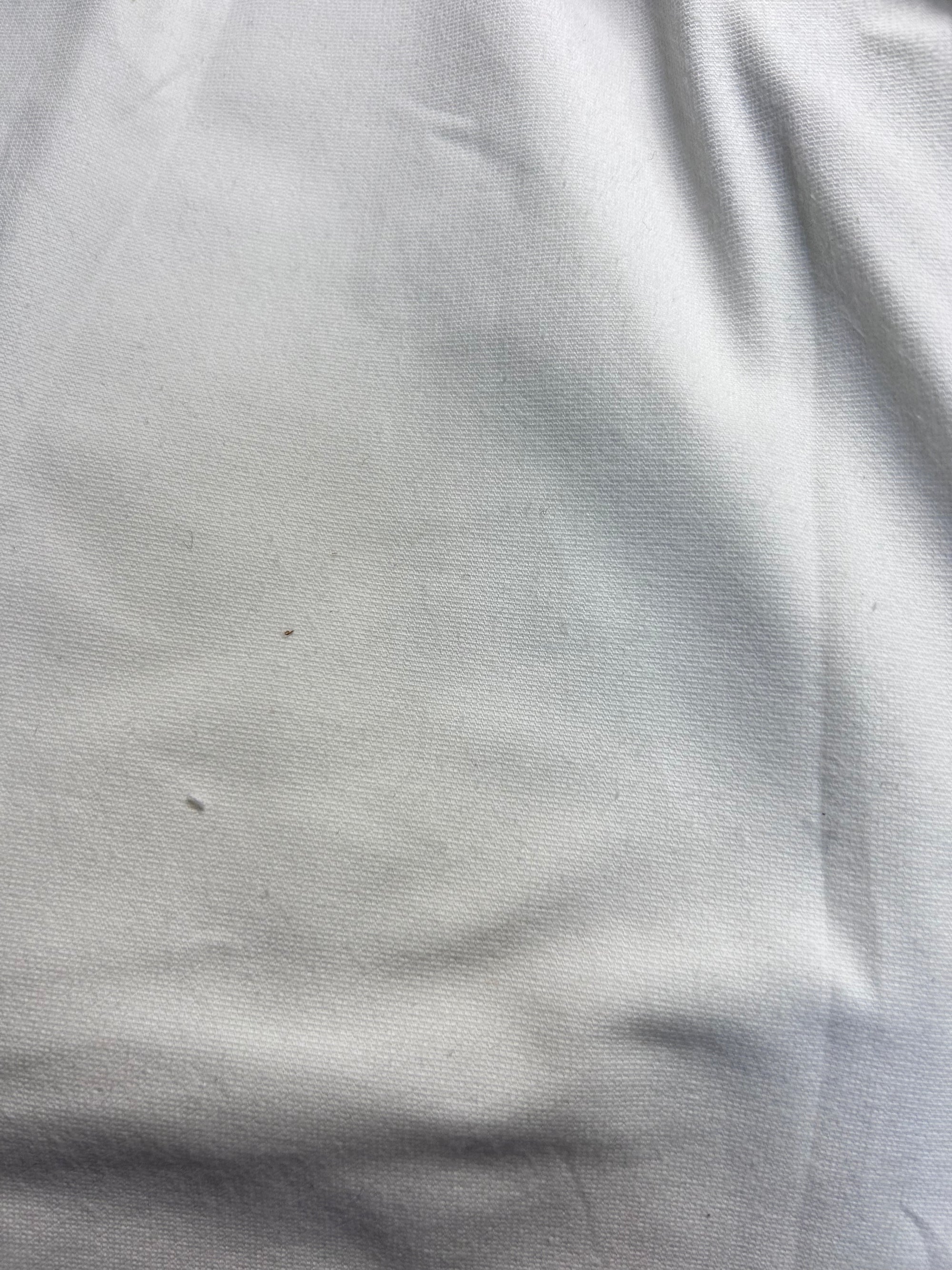 White Cotton Velvet - 4.5m Piece