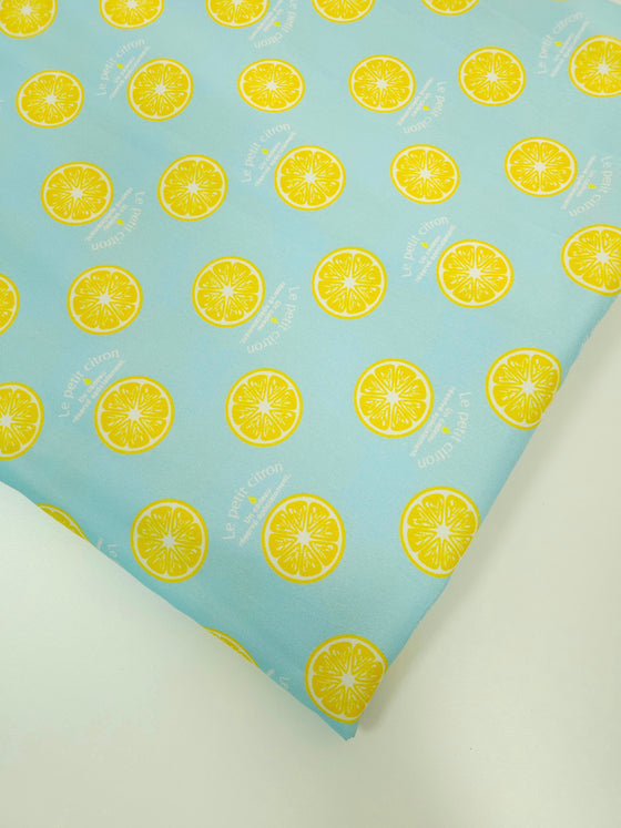 Blue Lemon Mediumweight 100% Cotton