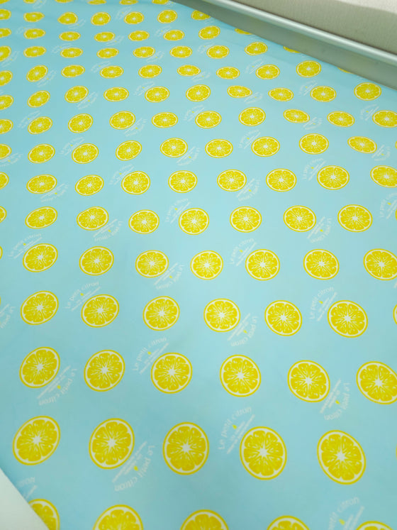Blue Lemon Mediumweight 100% Cotton