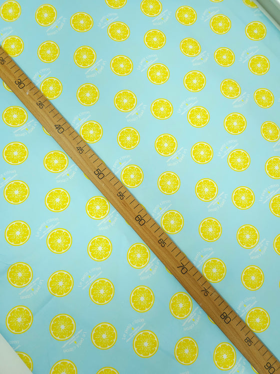 Blue Lemon Mediumweight 100% Cotton