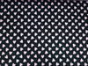 Black/Pink Heart Stretch Cotton Sateen