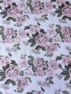 Rose Floral Lurex Jacquard